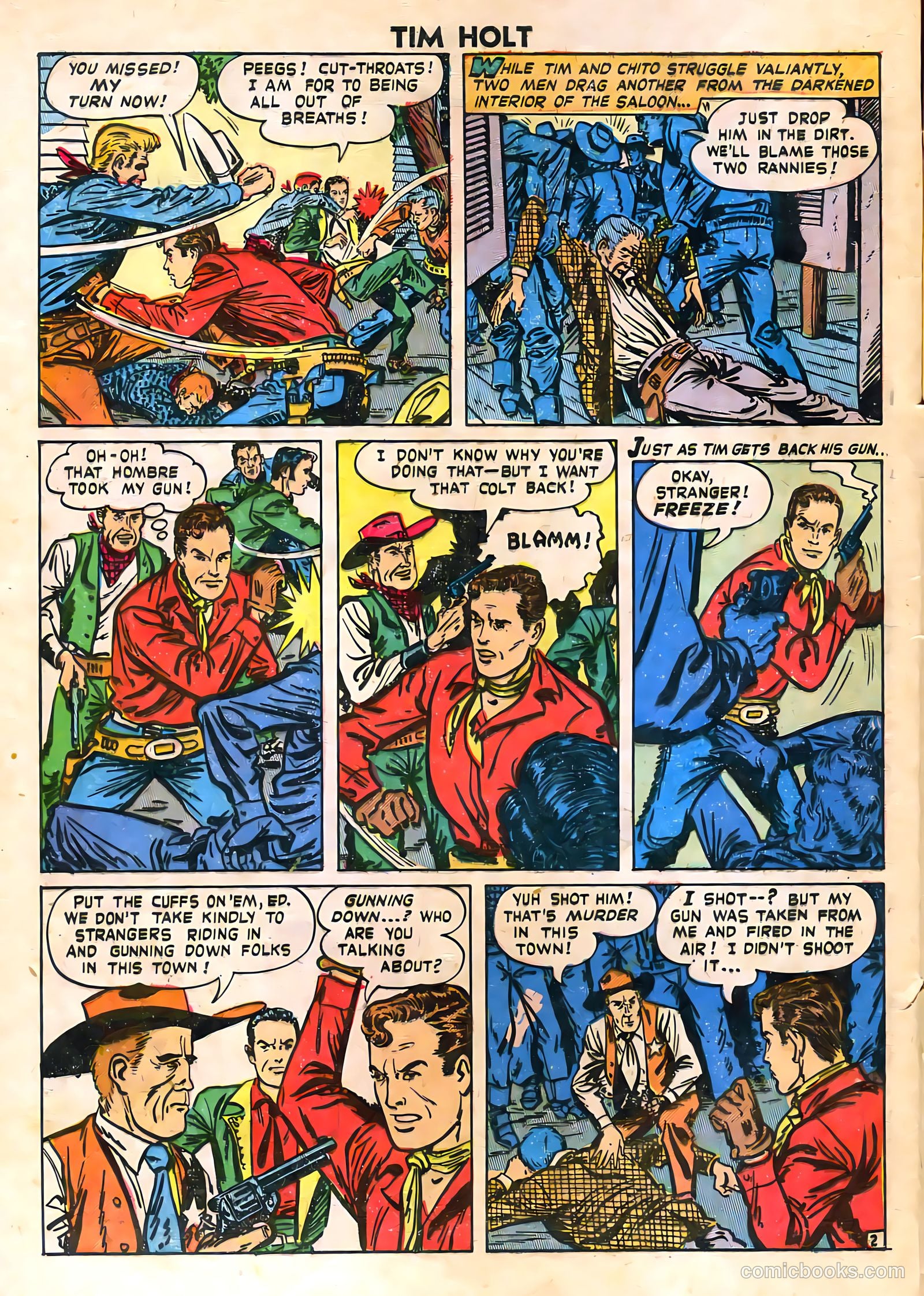 Tim Holt #11 (1949) — page 4 of 36