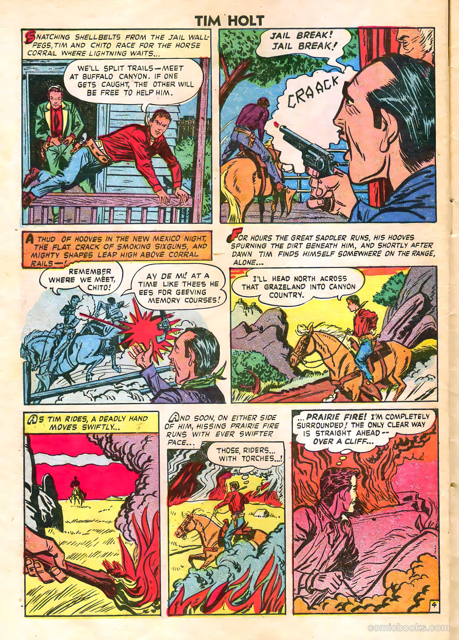 Tim Holt #11 (1949) — page 6 of 36