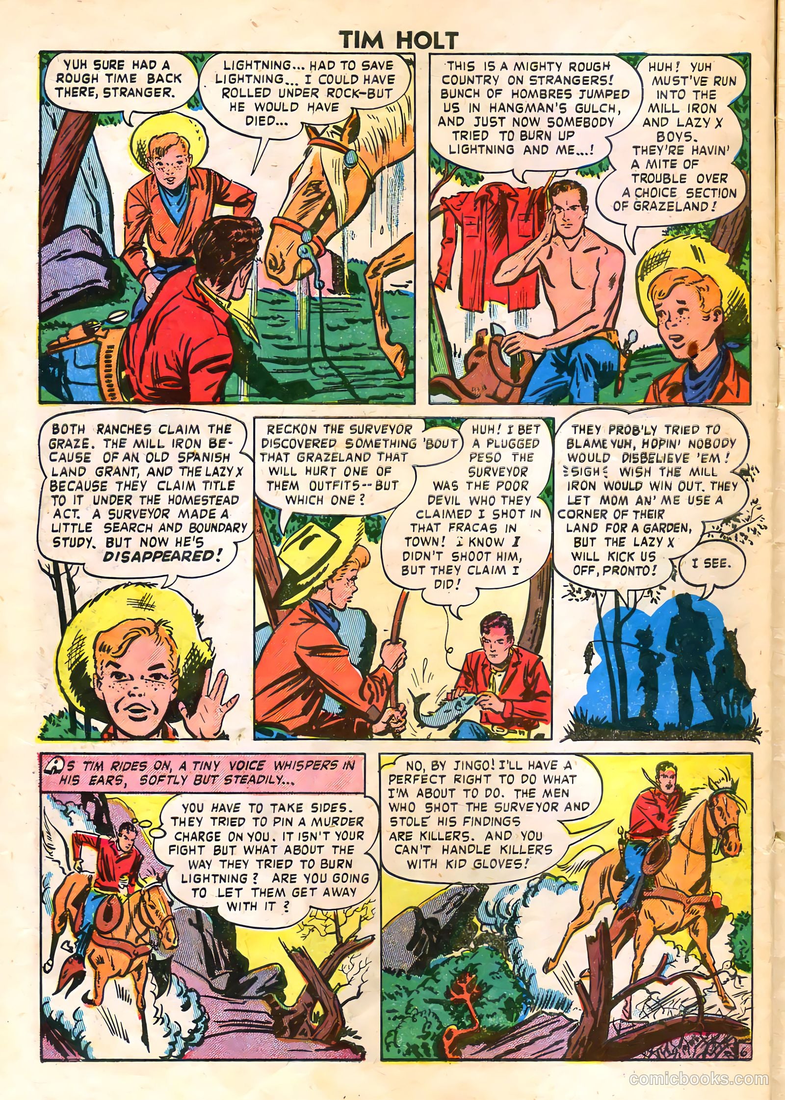 Tim Holt #11 (1949) — page 8 of 36