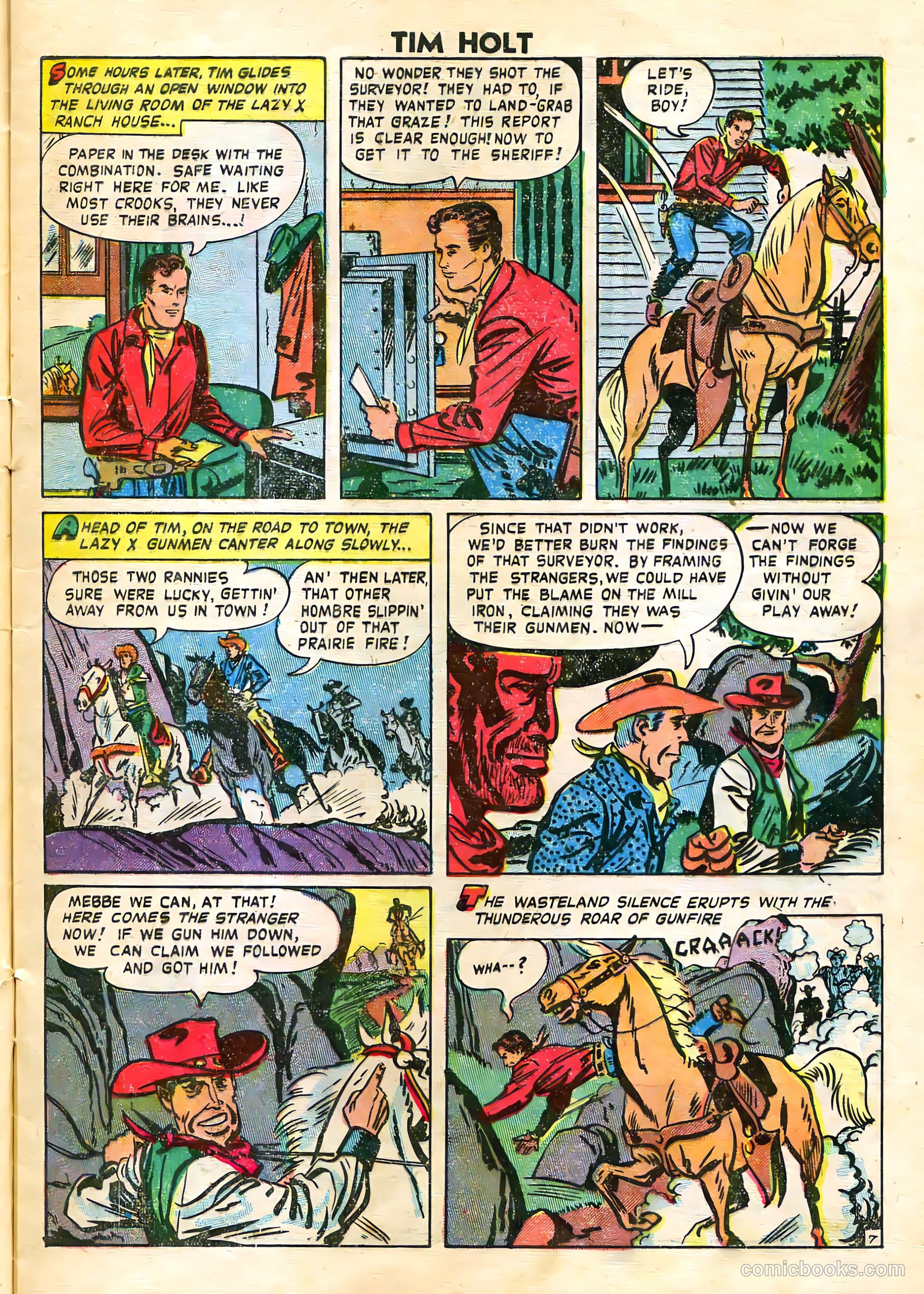 Tim Holt #11 (1949) — page 9 of 36