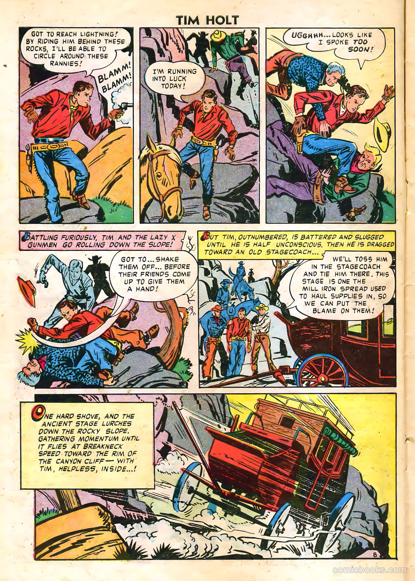 Tim Holt #11 (1949) — page 10 of 36