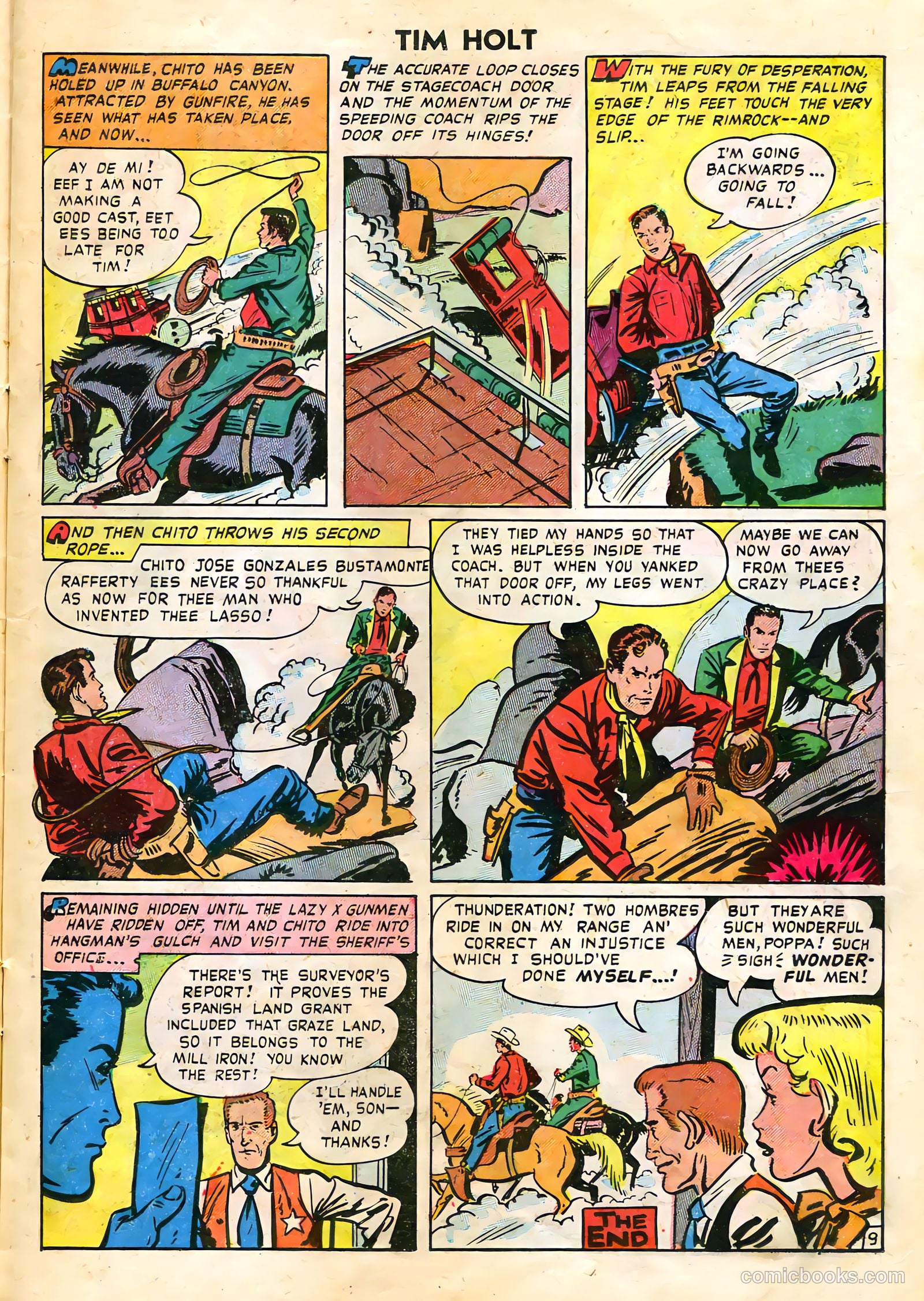 Tim Holt #11 (1949) — page 11 of 36