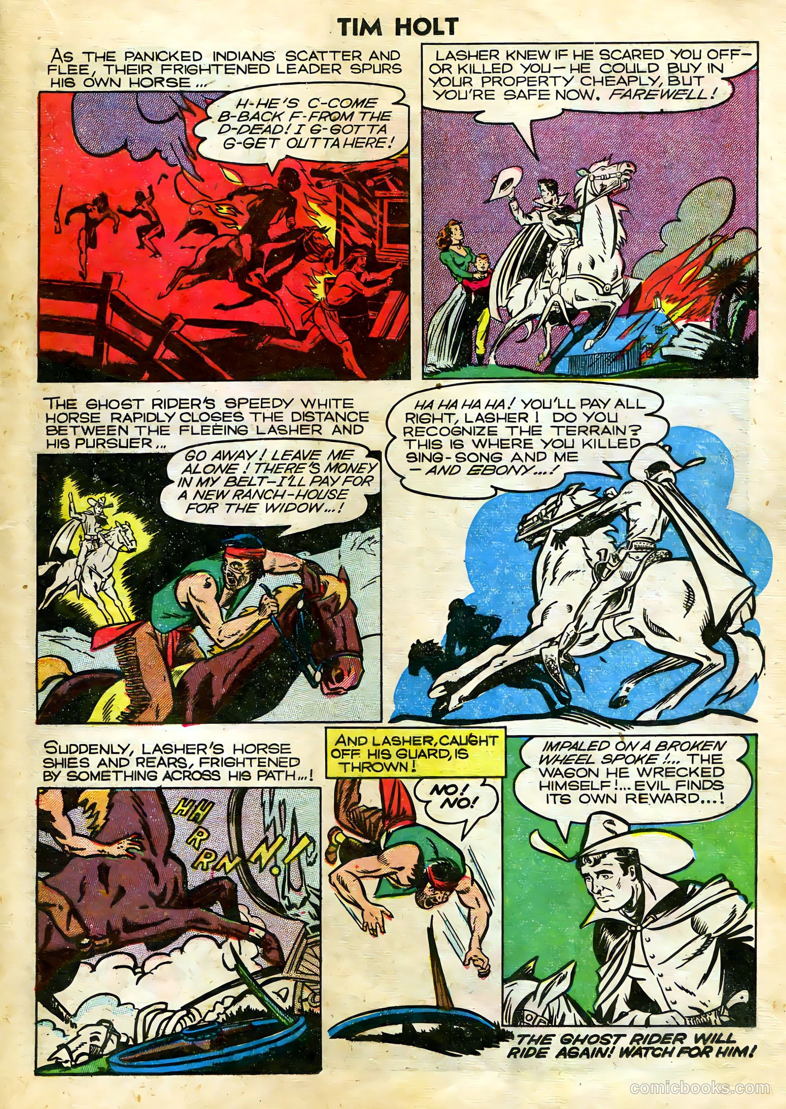 Tim Holt #11 (1949) — page 17 of 36