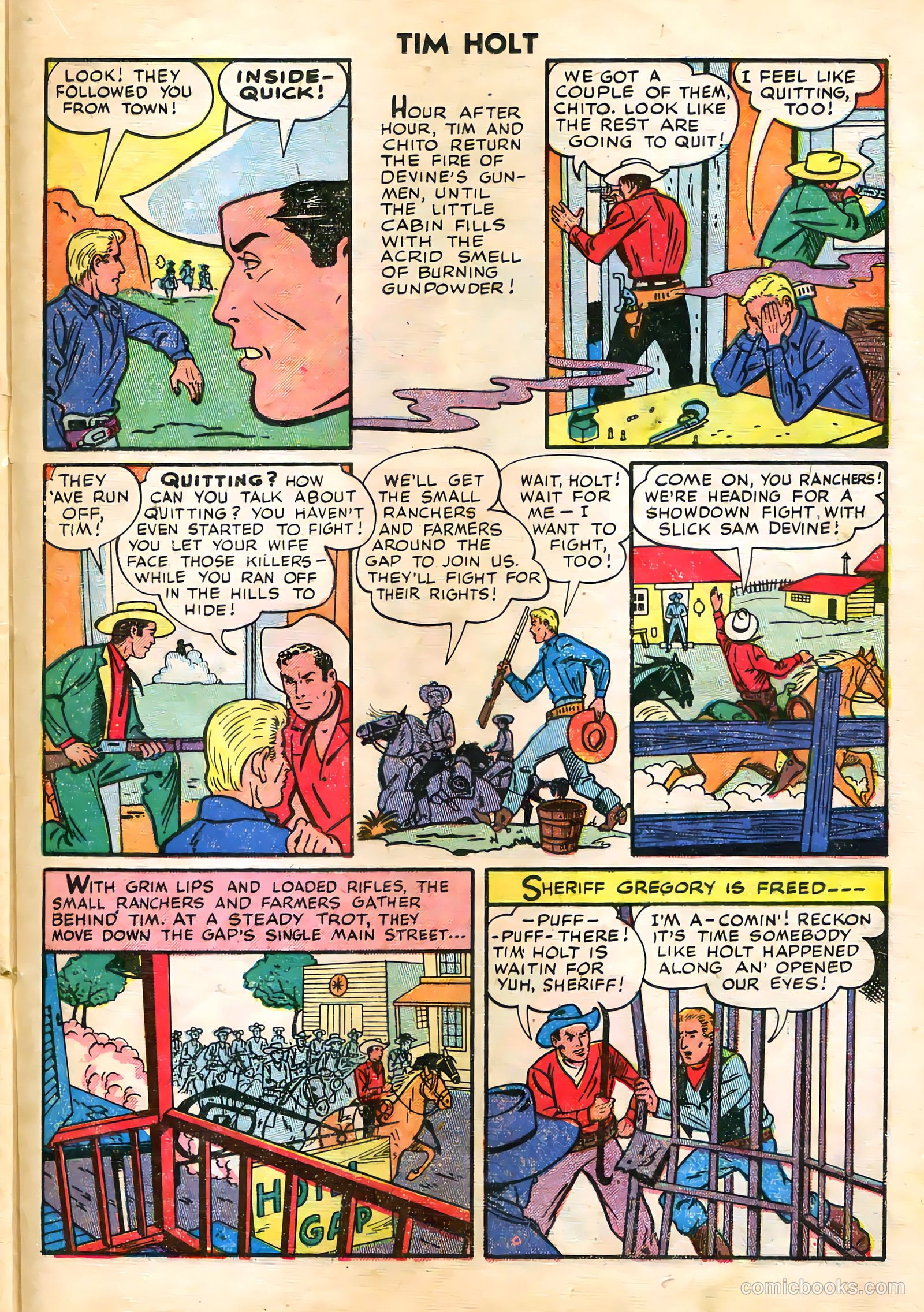 Tim Holt #11 (1949) — page 23 of 36