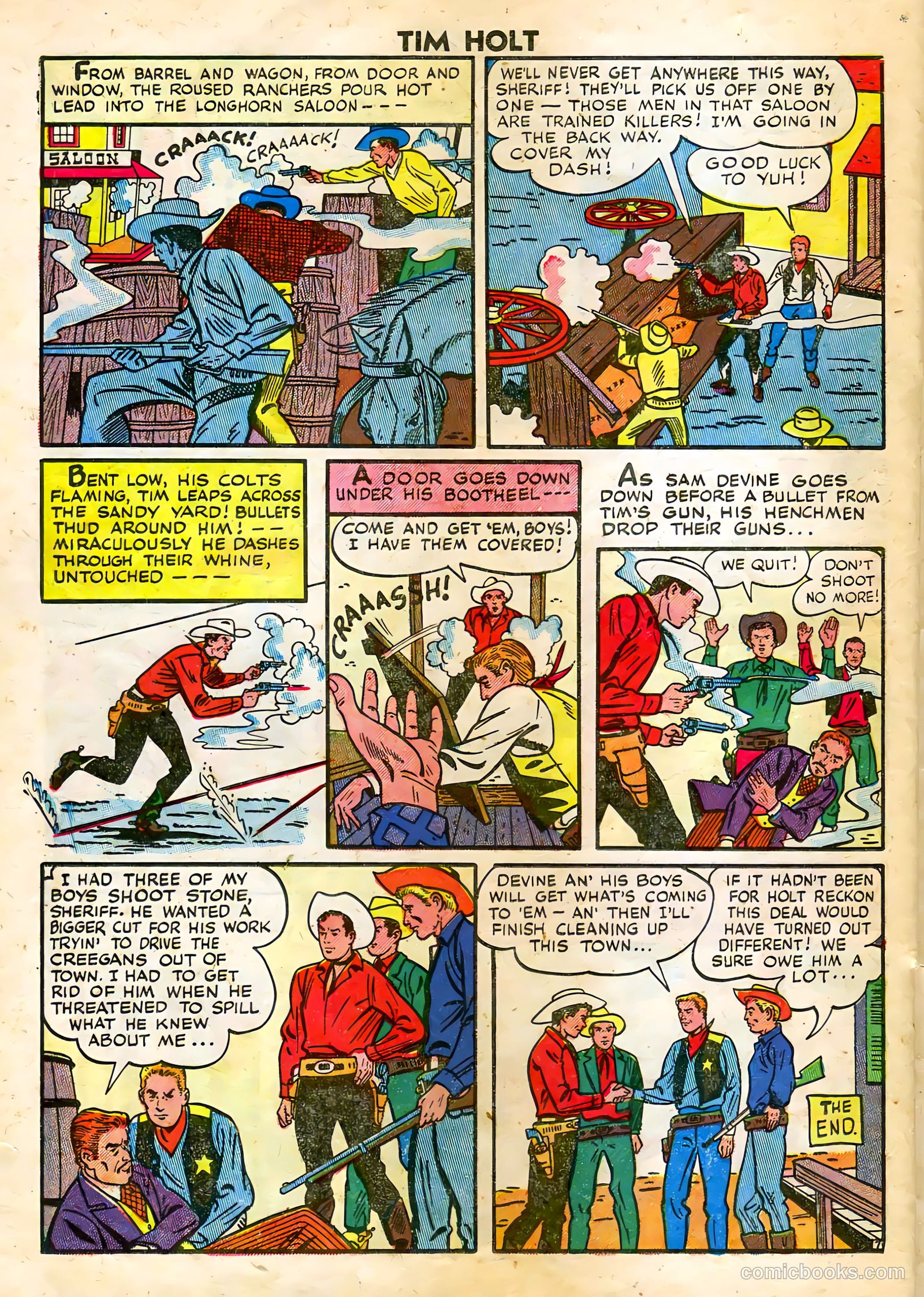 Tim Holt #11 (1949) — page 24 of 36