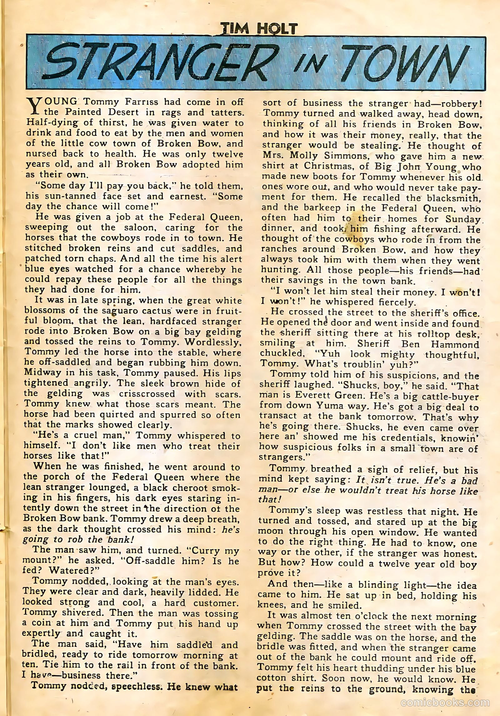 Tim Holt #11 (1949) — page 25 of 36