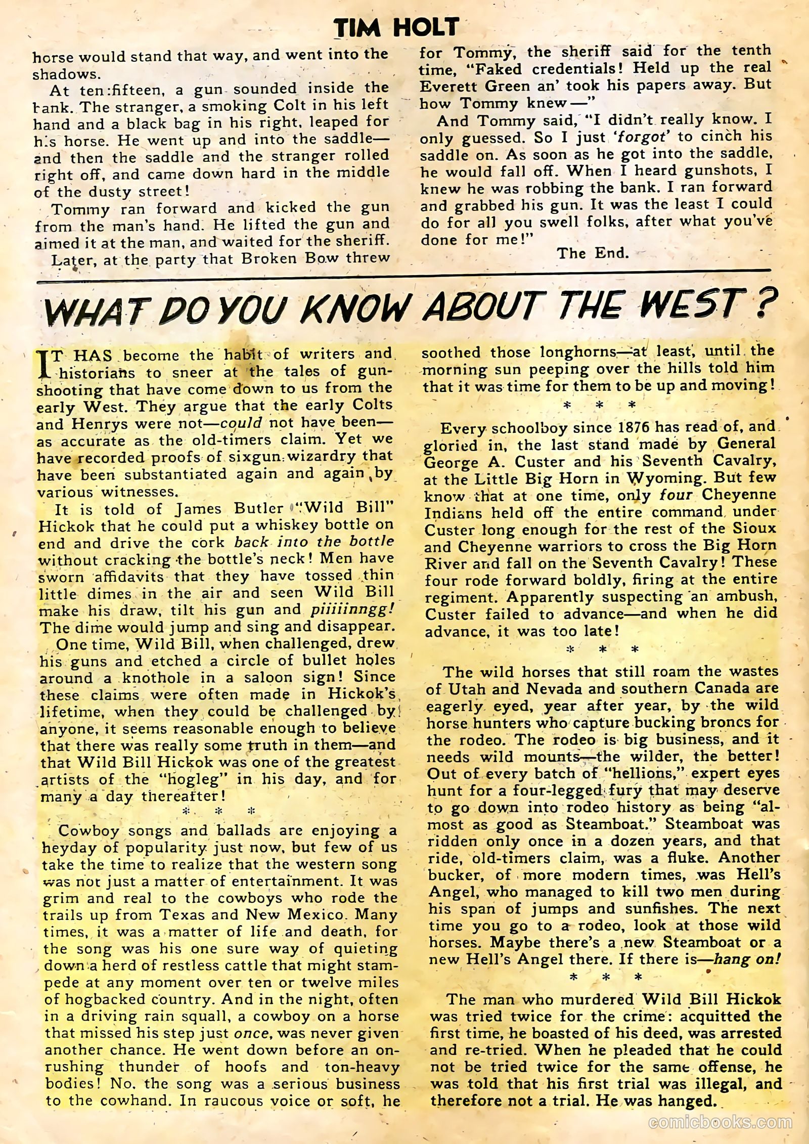 Tim Holt #11 (1949) — page 26 of 36