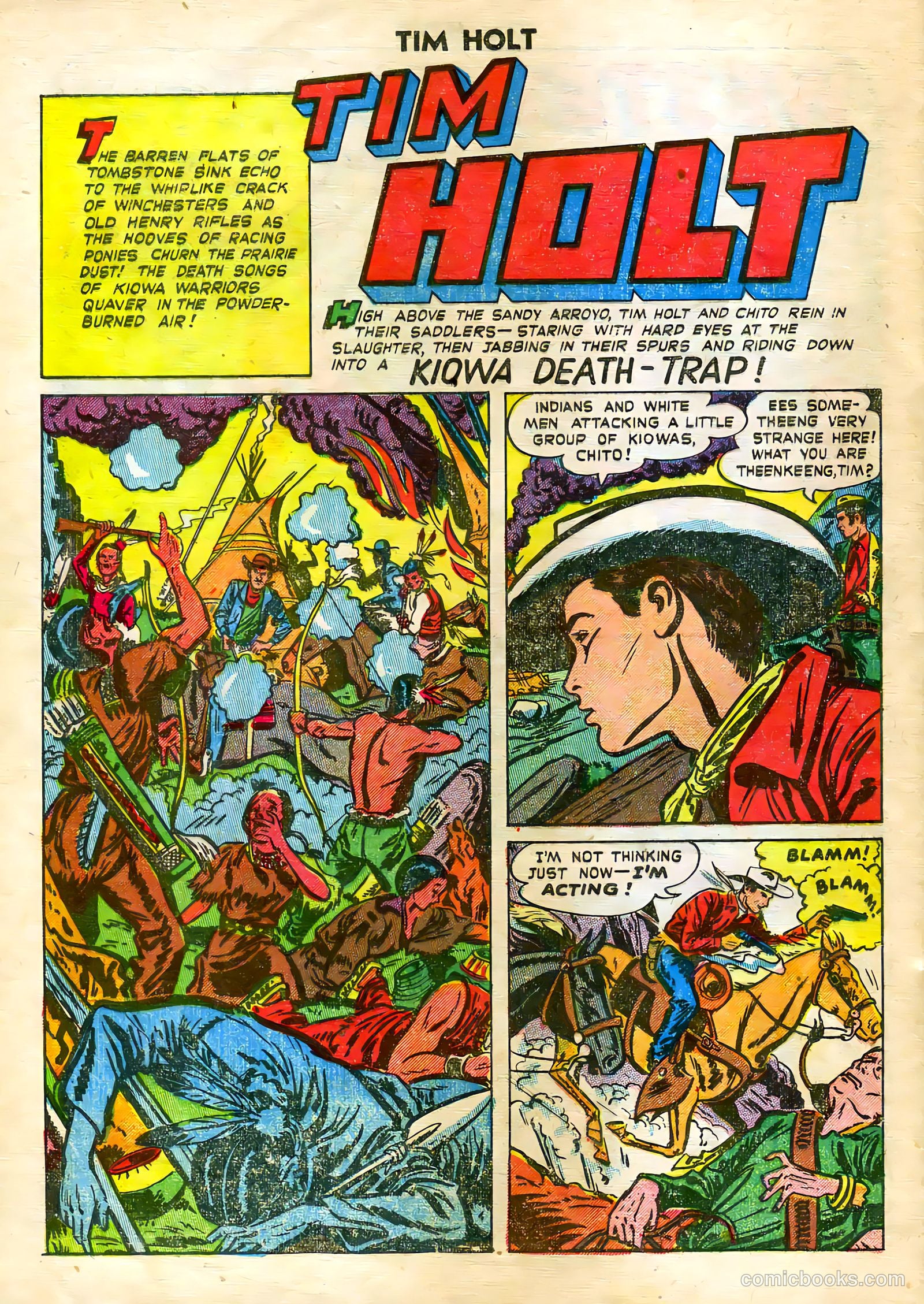 Tim Holt #11 (1949) — page 28 of 36