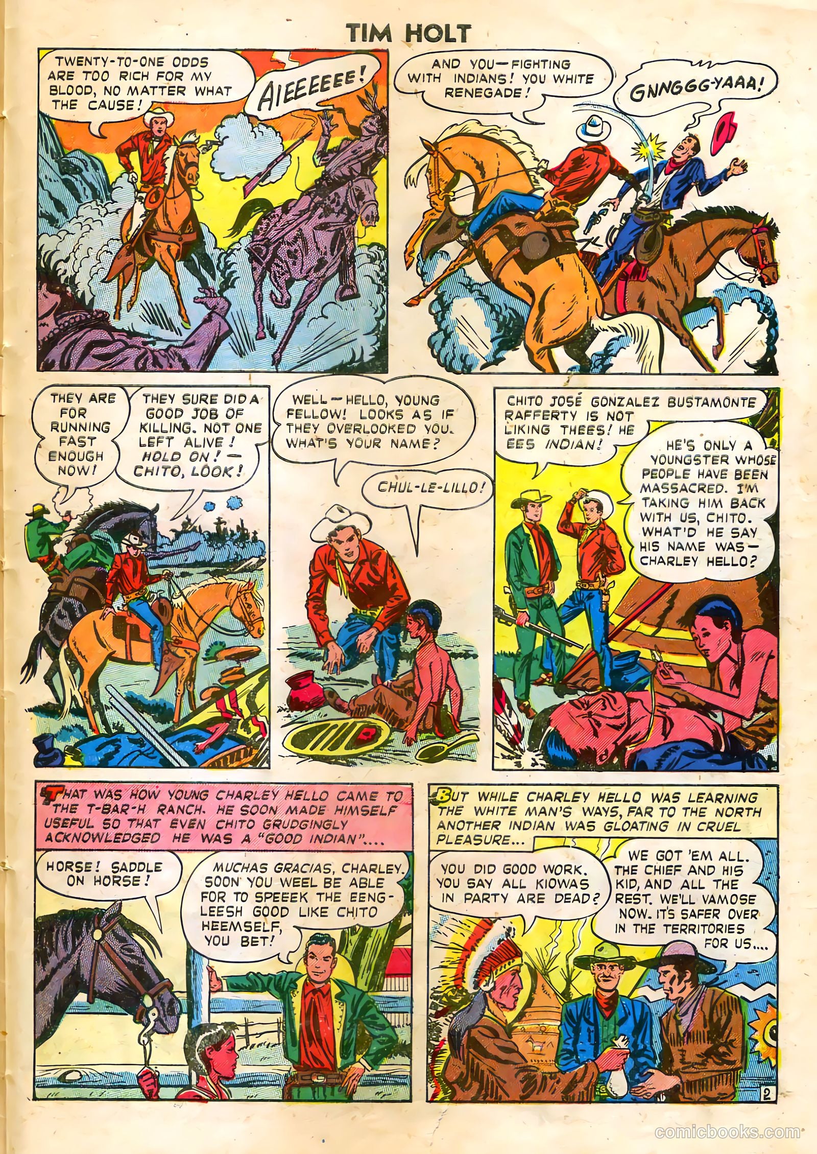 Tim Holt #11 (1949) — page 29 of 36