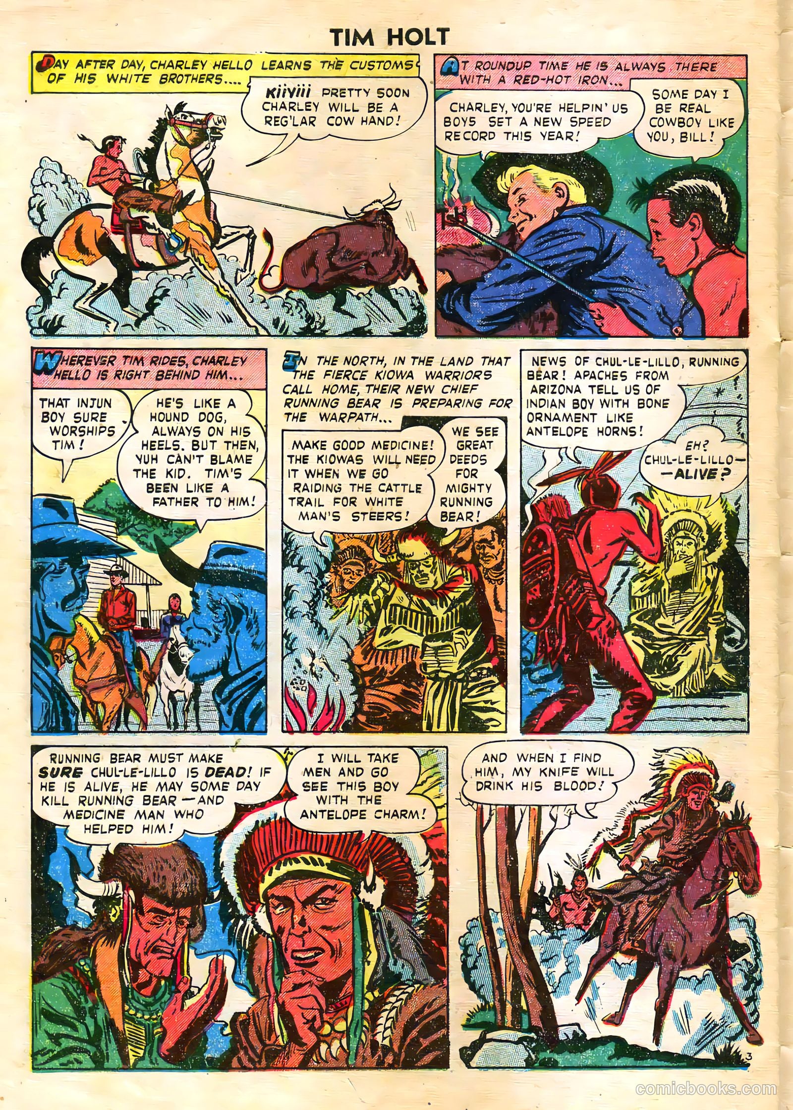 Tim Holt #11 (1949) — page 30 of 36