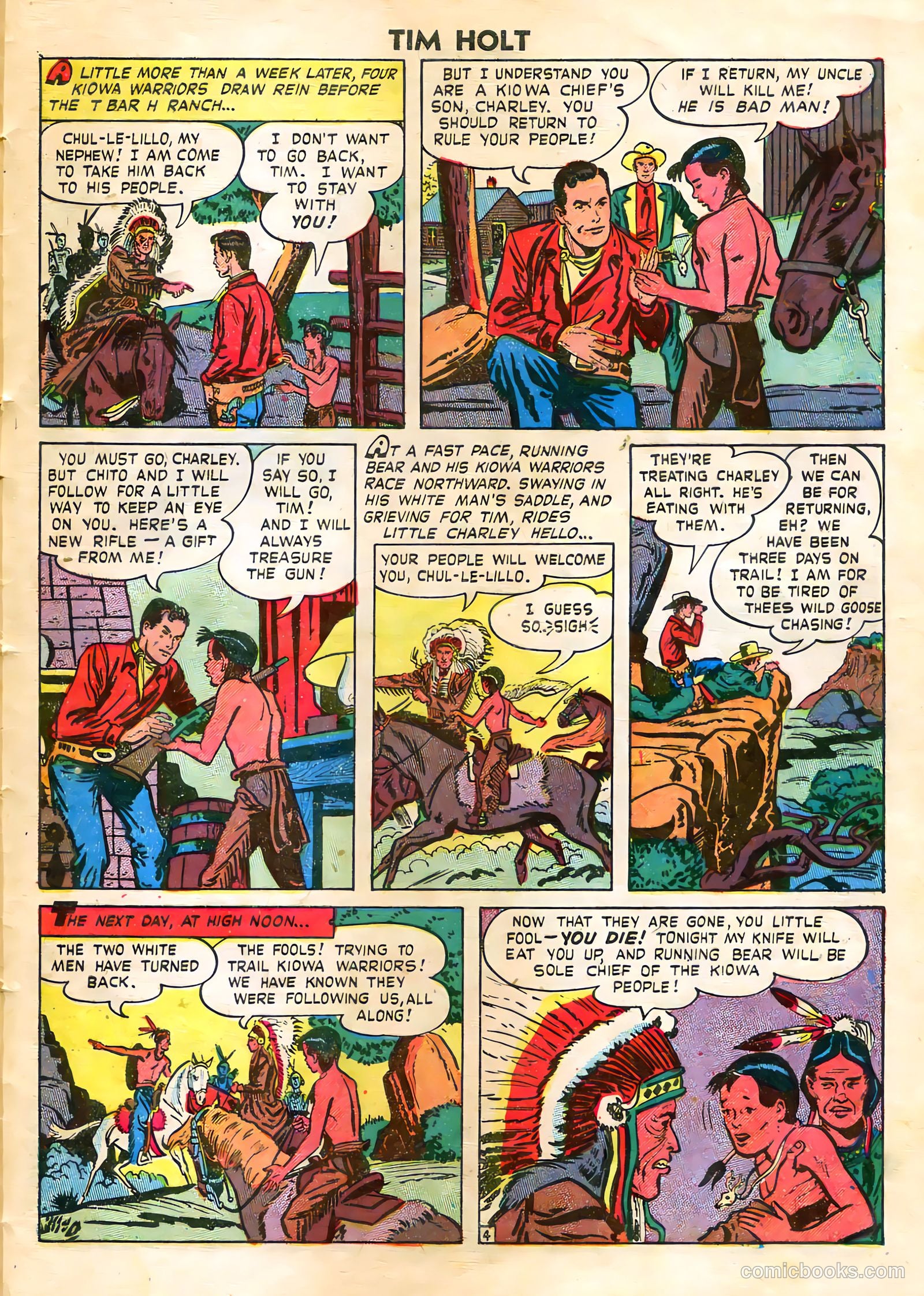 Tim Holt #11 (1949) — page 31 of 36