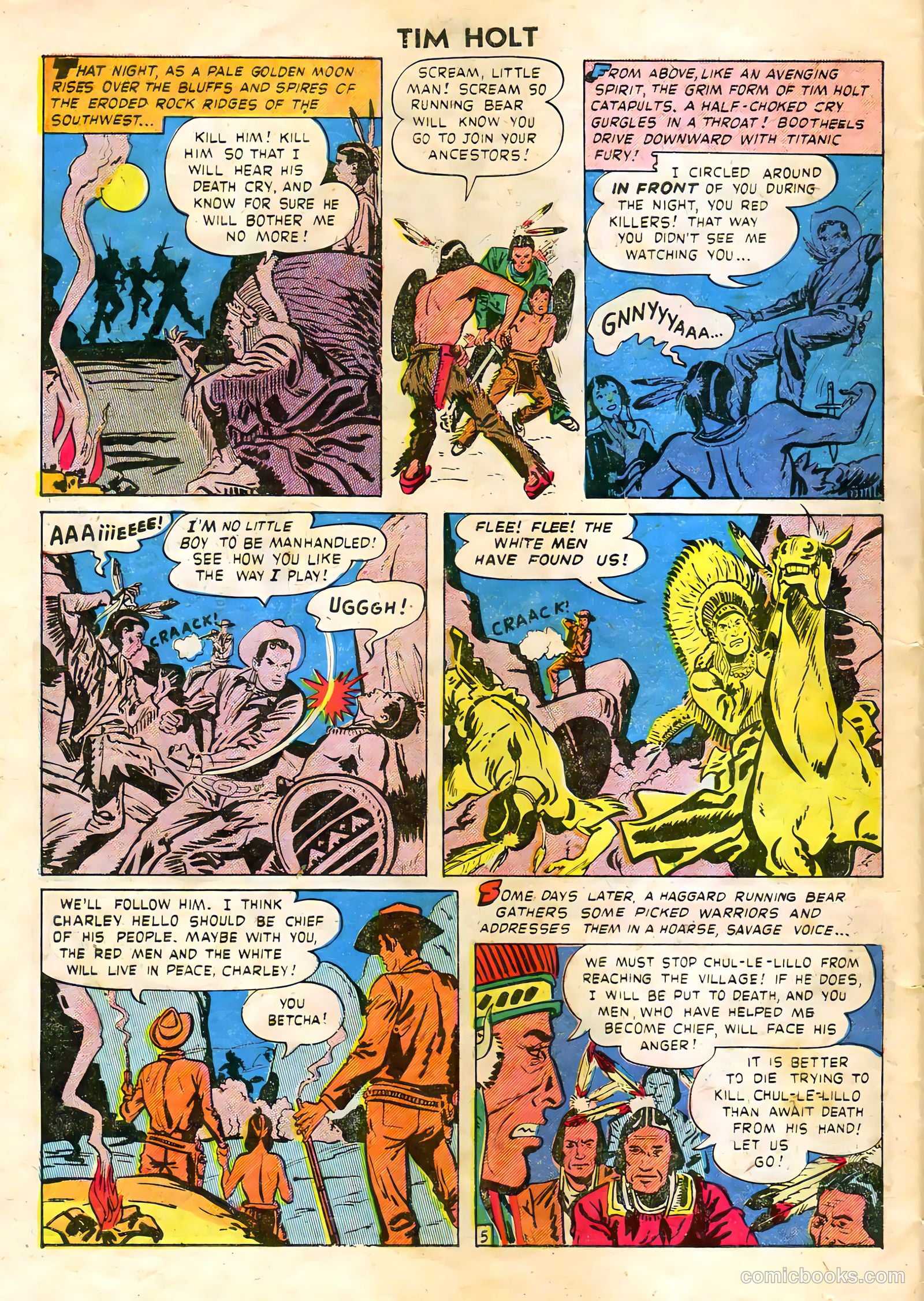 Tim Holt #11 (1949) — page 32 of 36