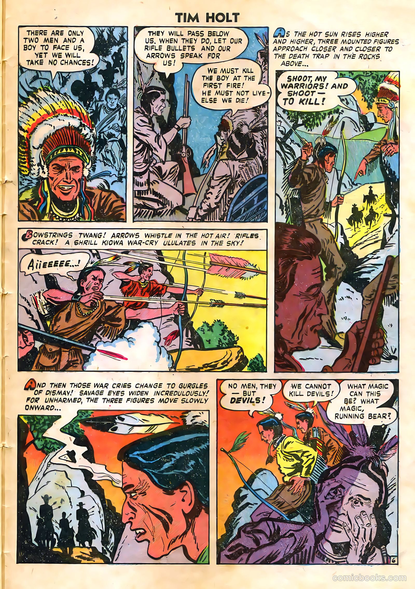 Tim Holt #11 (1949) — page 33 of 36