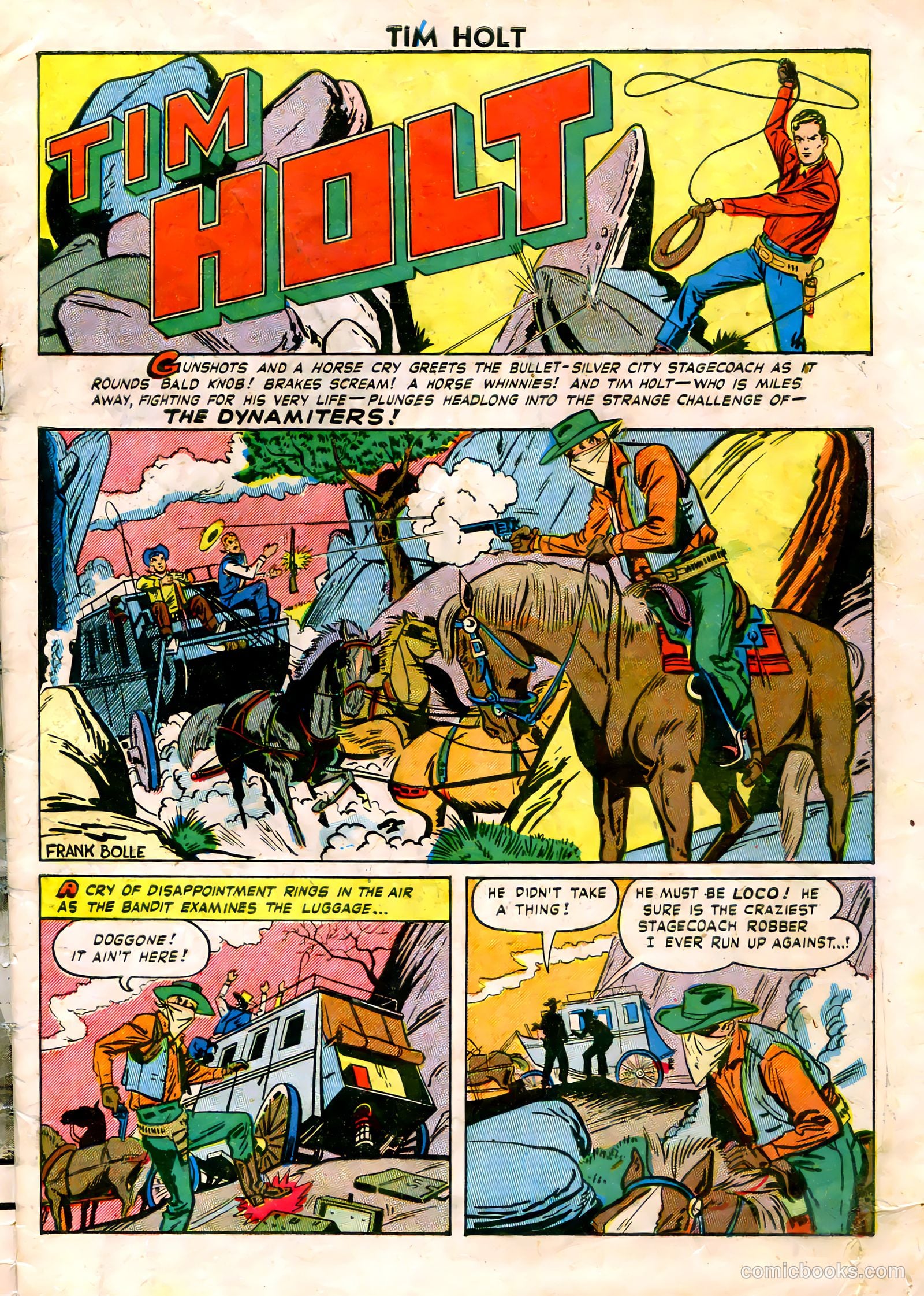Tim Holt #12 (1949) — page 3 of 36