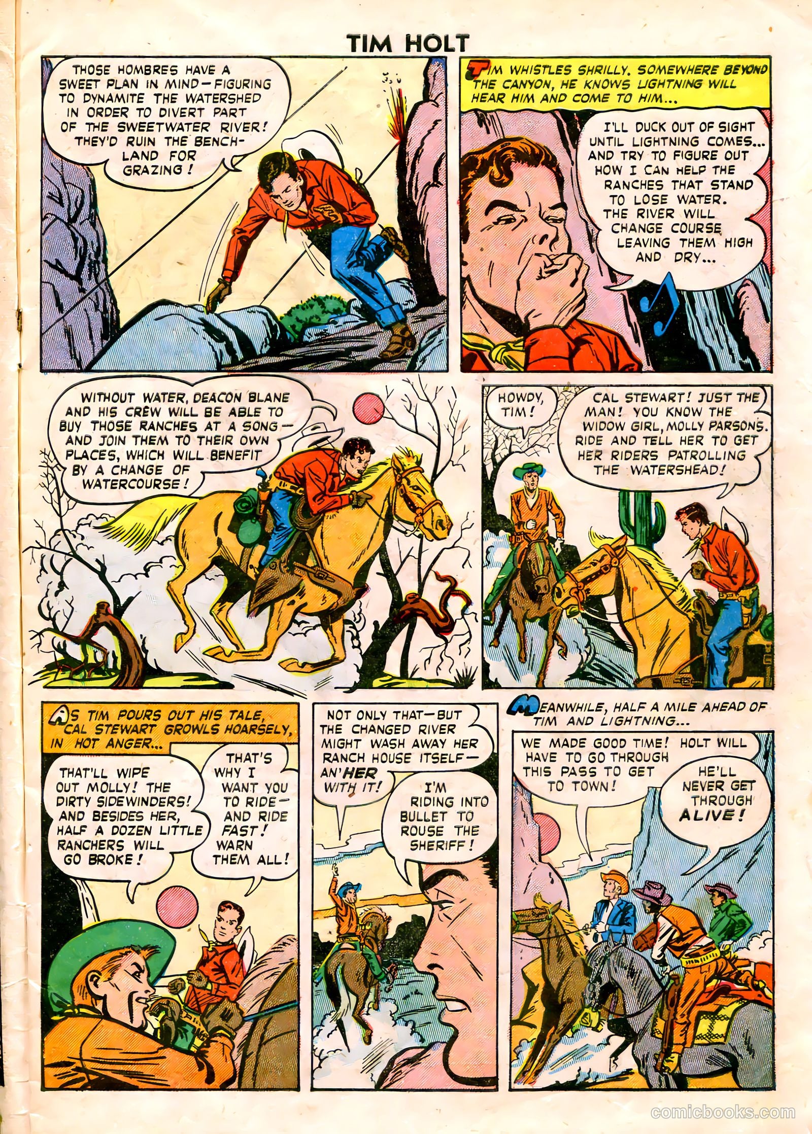 Tim Holt #12 (1949) — page 5 of 36