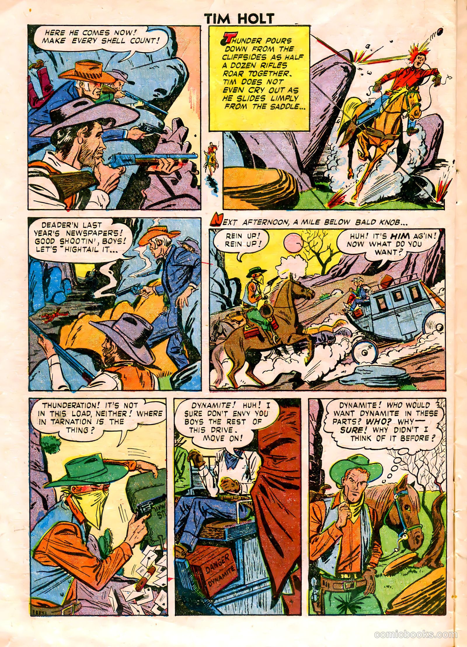 Tim Holt #12 (1949) — page 6 of 36