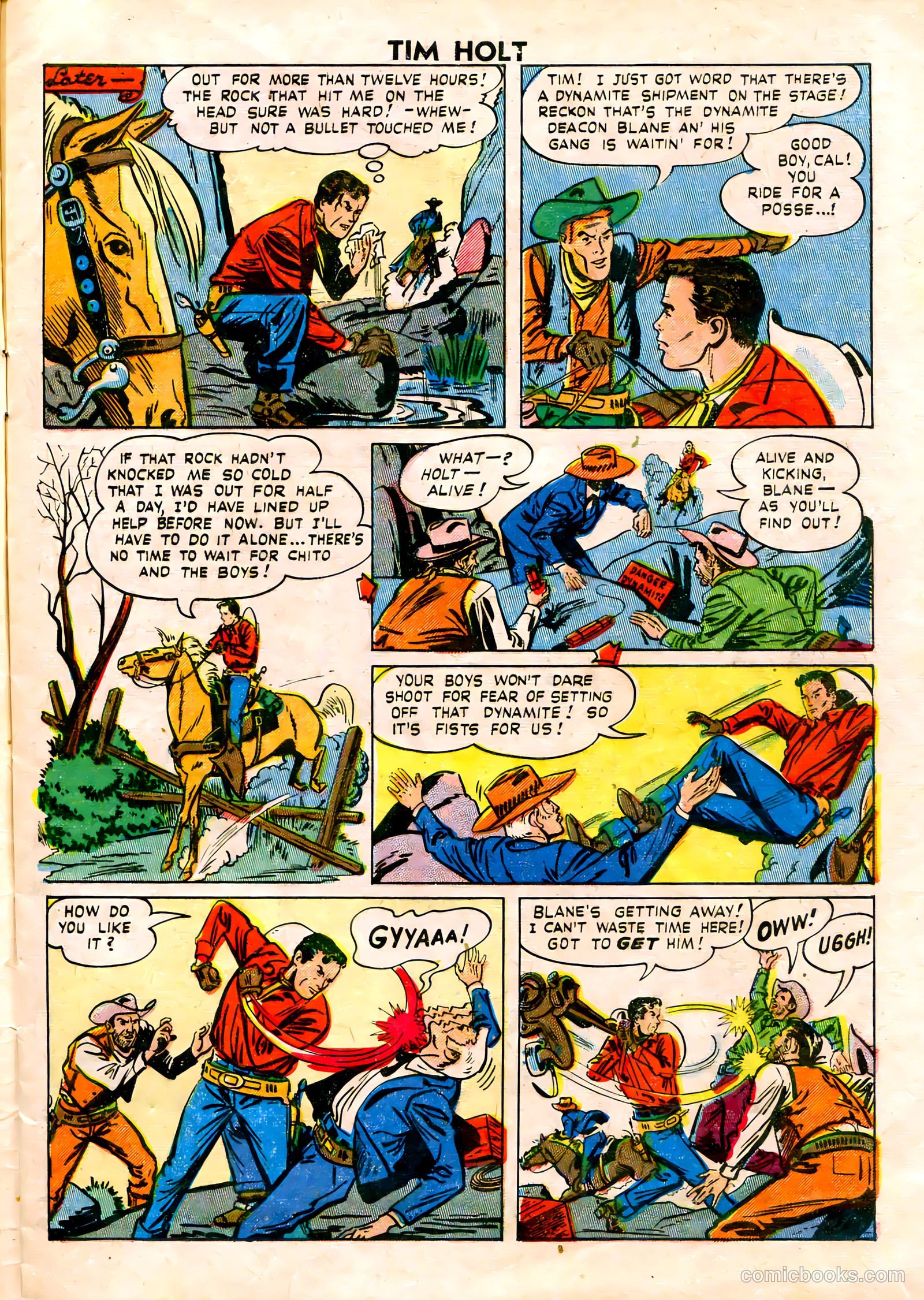 Tim Holt #12 (1949) — page 7 of 36