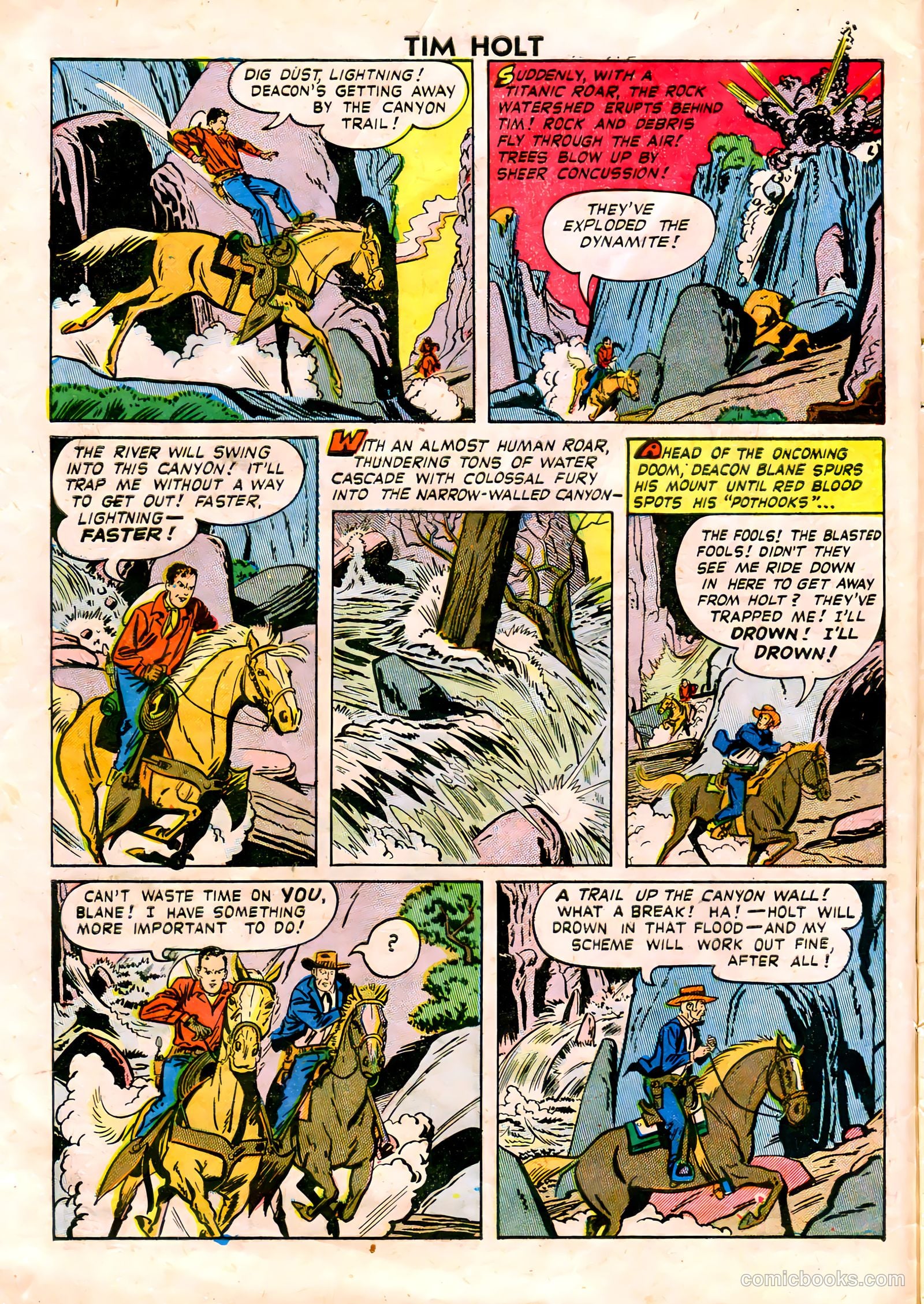 Tim Holt #12 (1949) — page 8 of 36