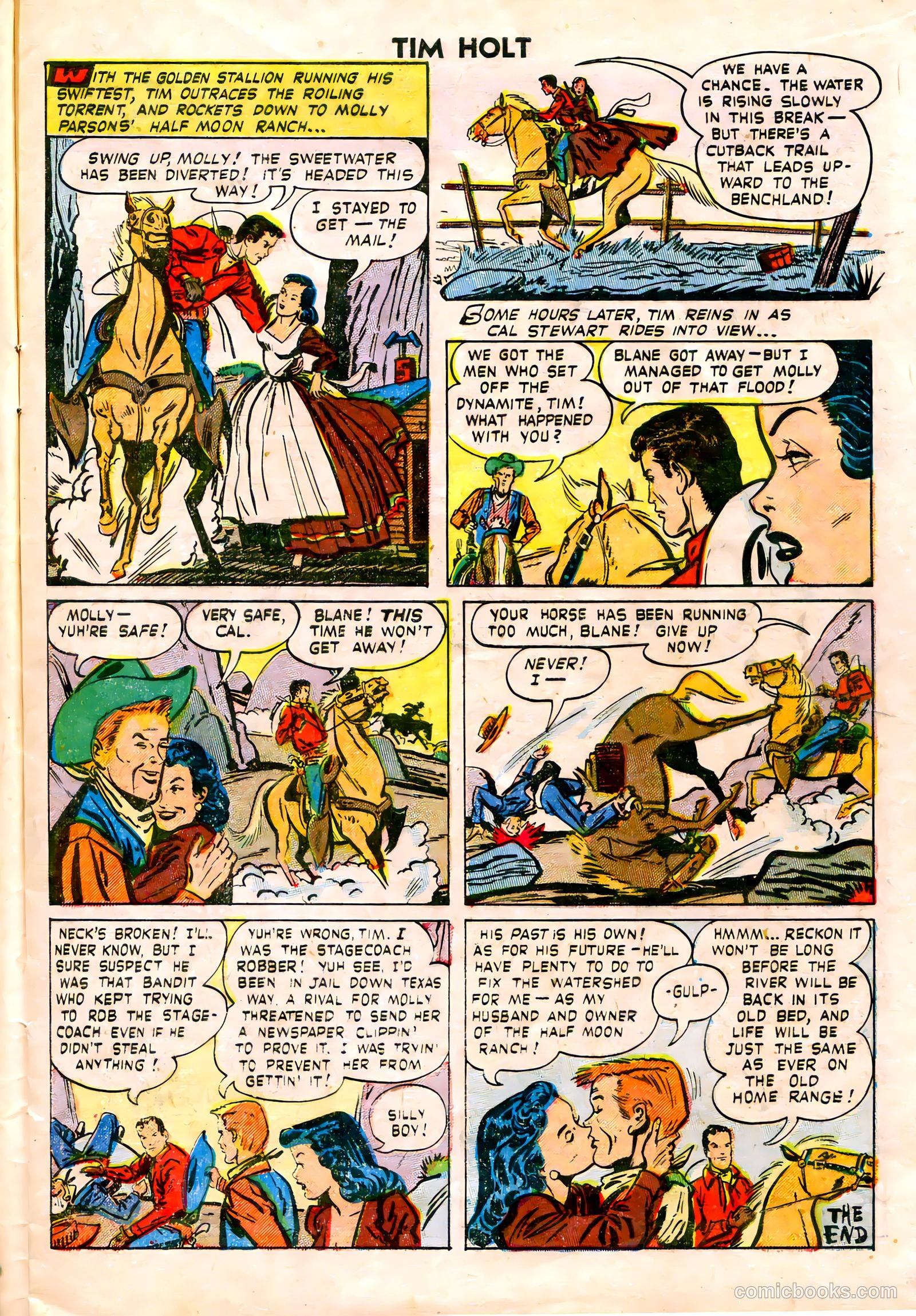 Tim Holt #12 (1949) — page 9 of 36