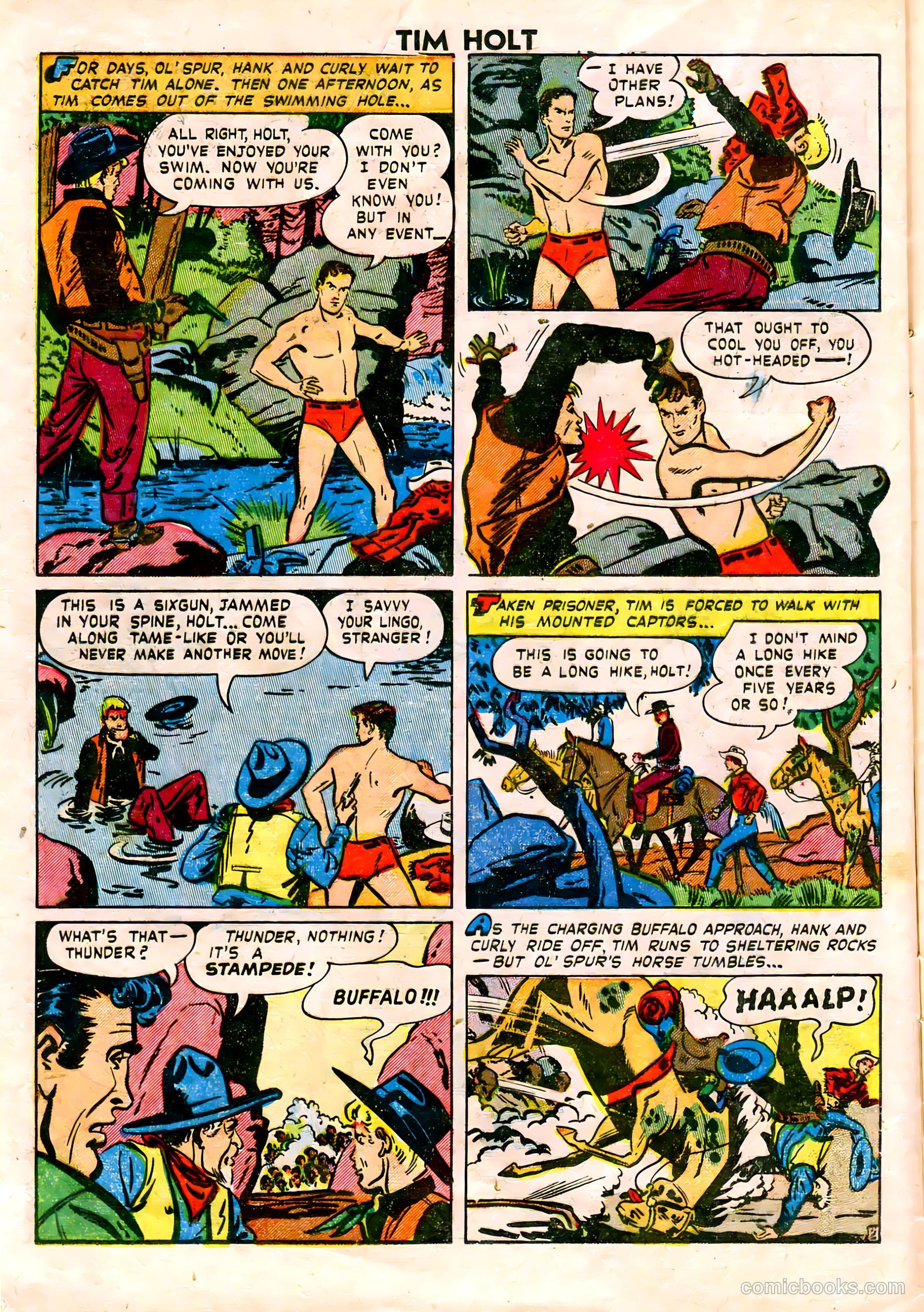 Tim Holt #12 (1949) — page 12 of 36