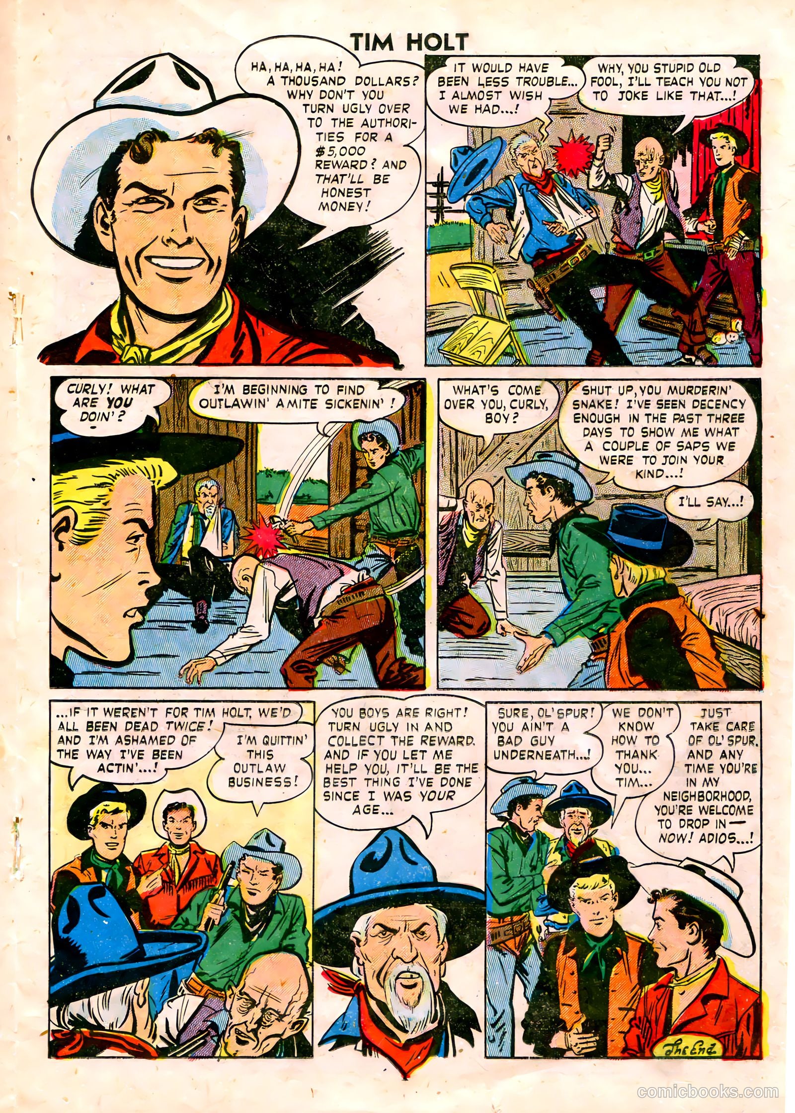 Tim Holt #12 (1949) — page 19 of 36