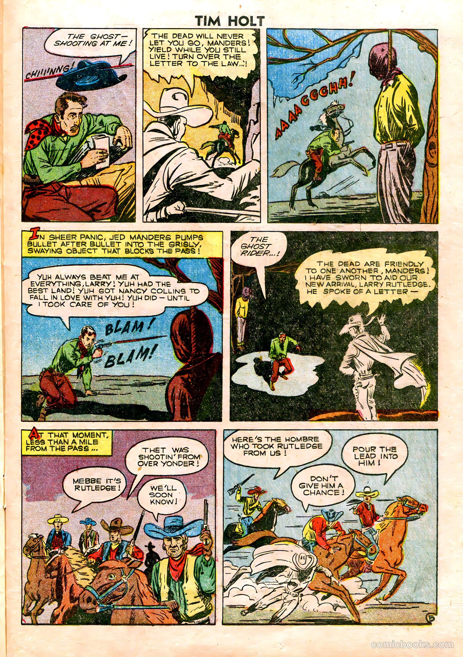 Tim Holt #12 (1949) — page 25 of 36