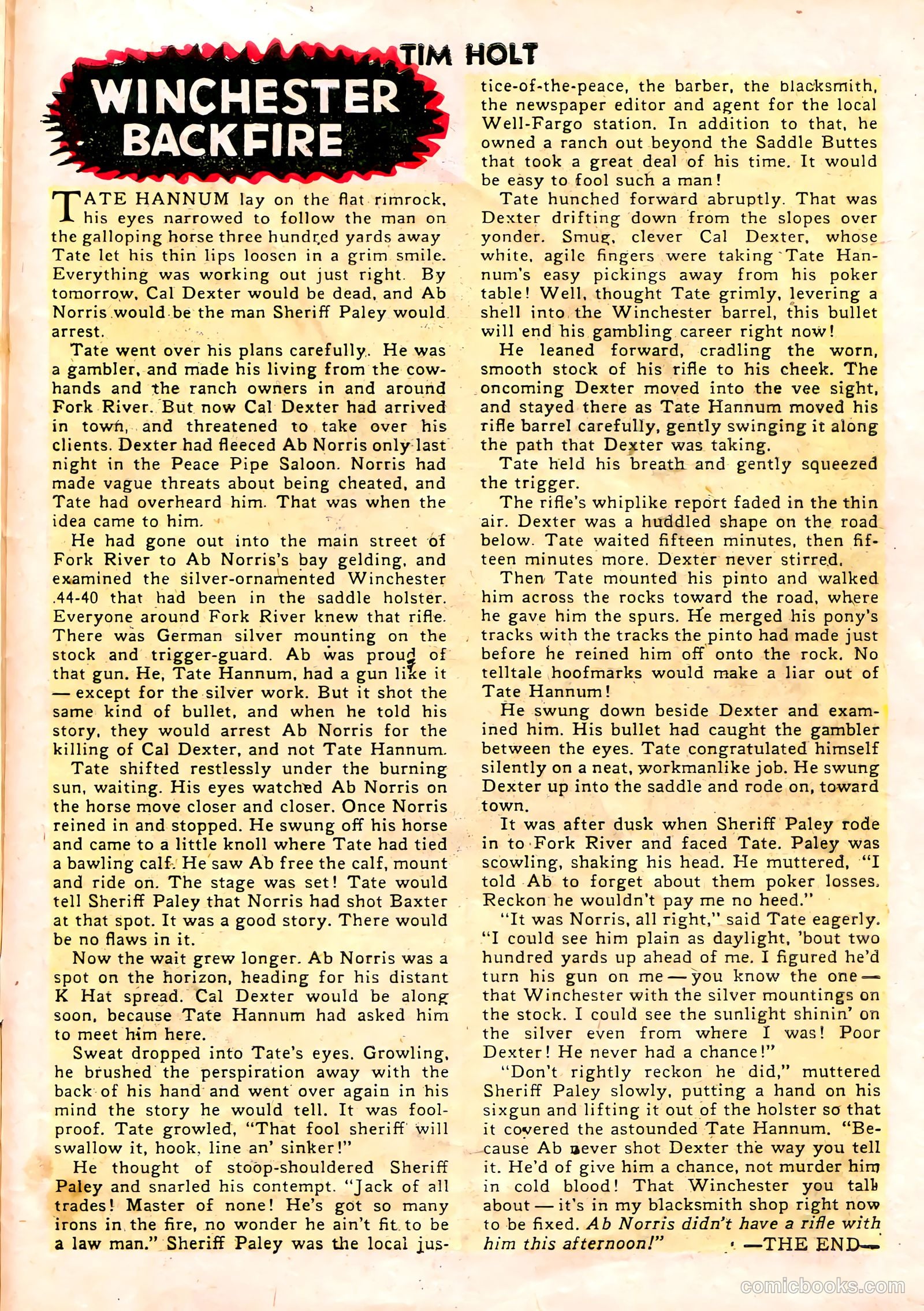 Tim Holt #12 (1949) — page 27 of 36