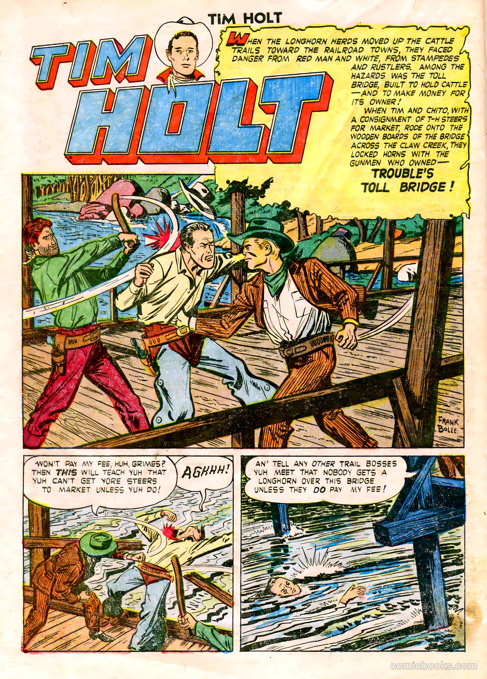 Tim Holt #12 (1949) — page 28 of 36