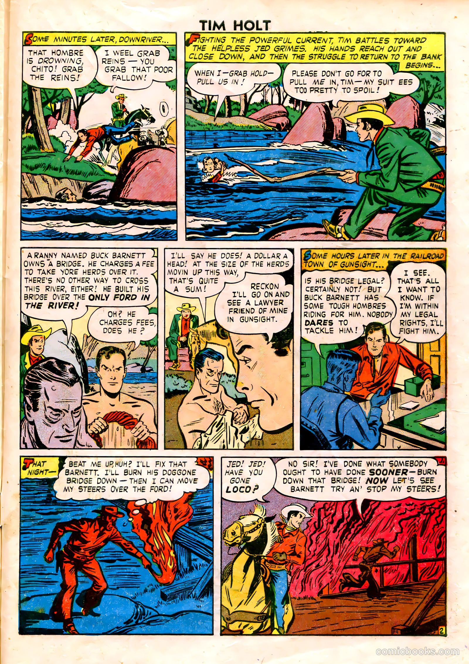 Tim Holt #12 (1949) — page 29 of 36