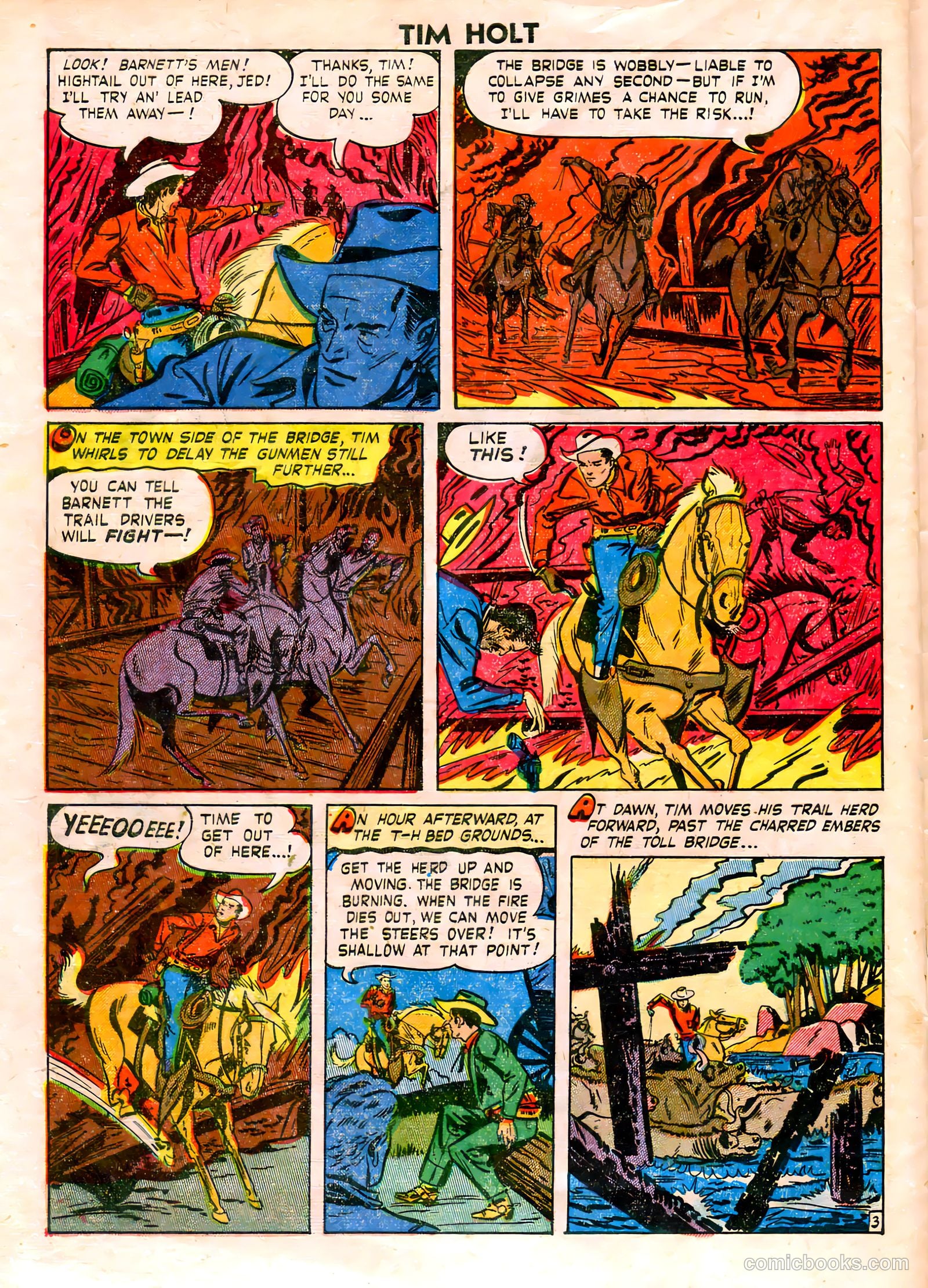 Tim Holt #12 (1949) — page 30 of 36
