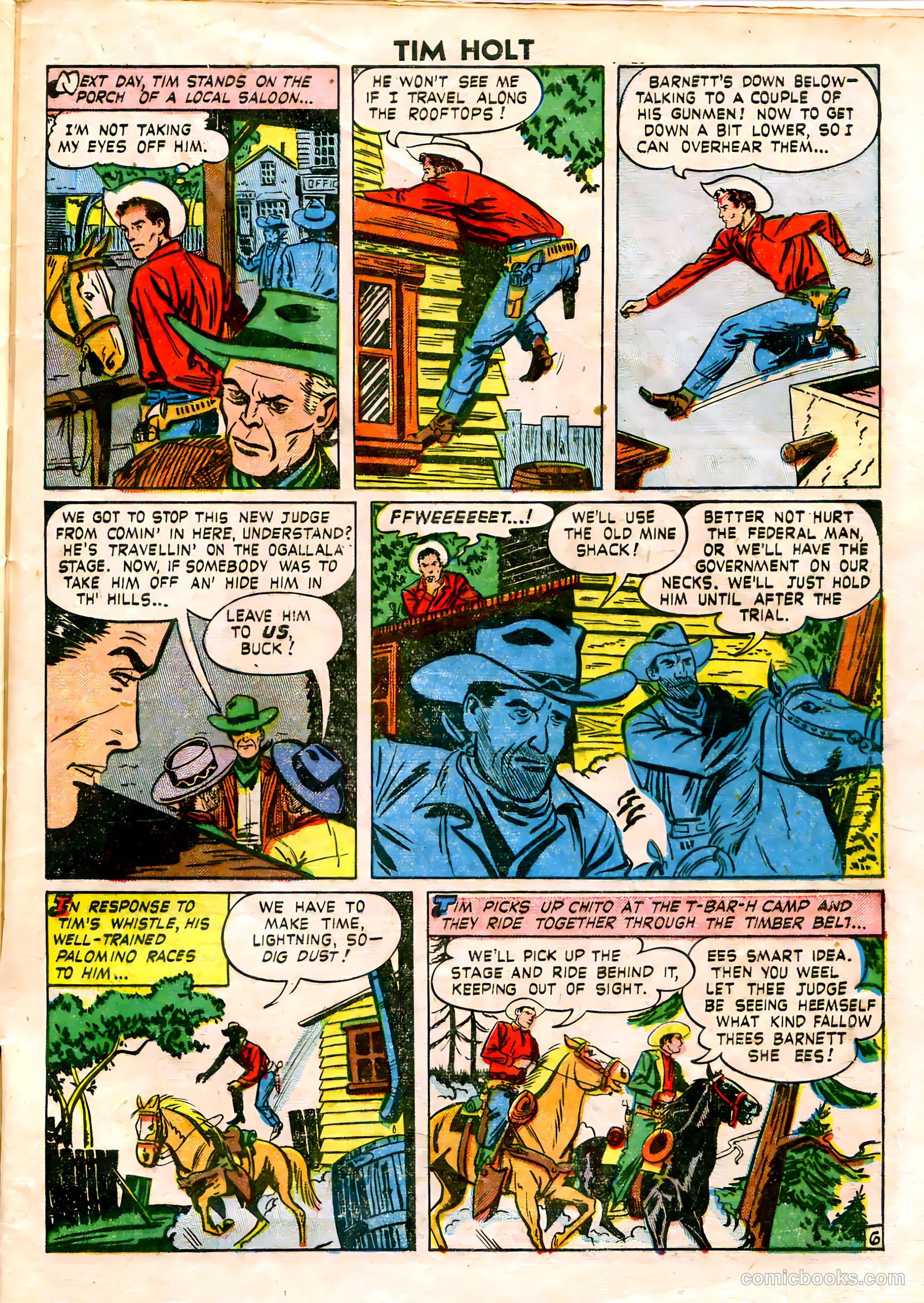 Tim Holt #12 (1949) — page 33 of 36