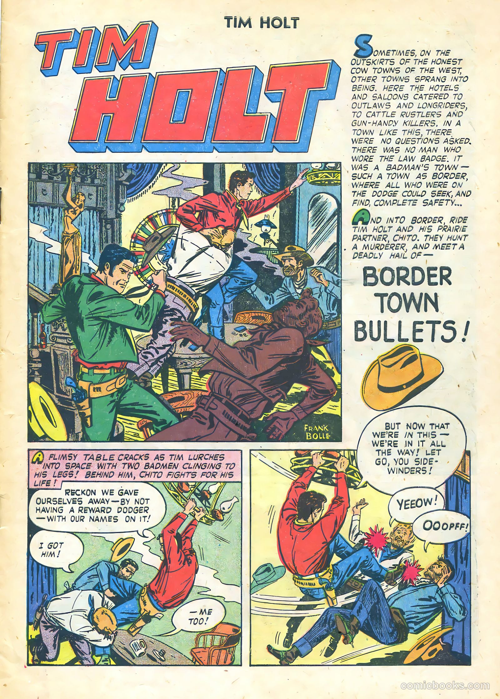 Tim Holt #13 (1950) — page 3 of 36