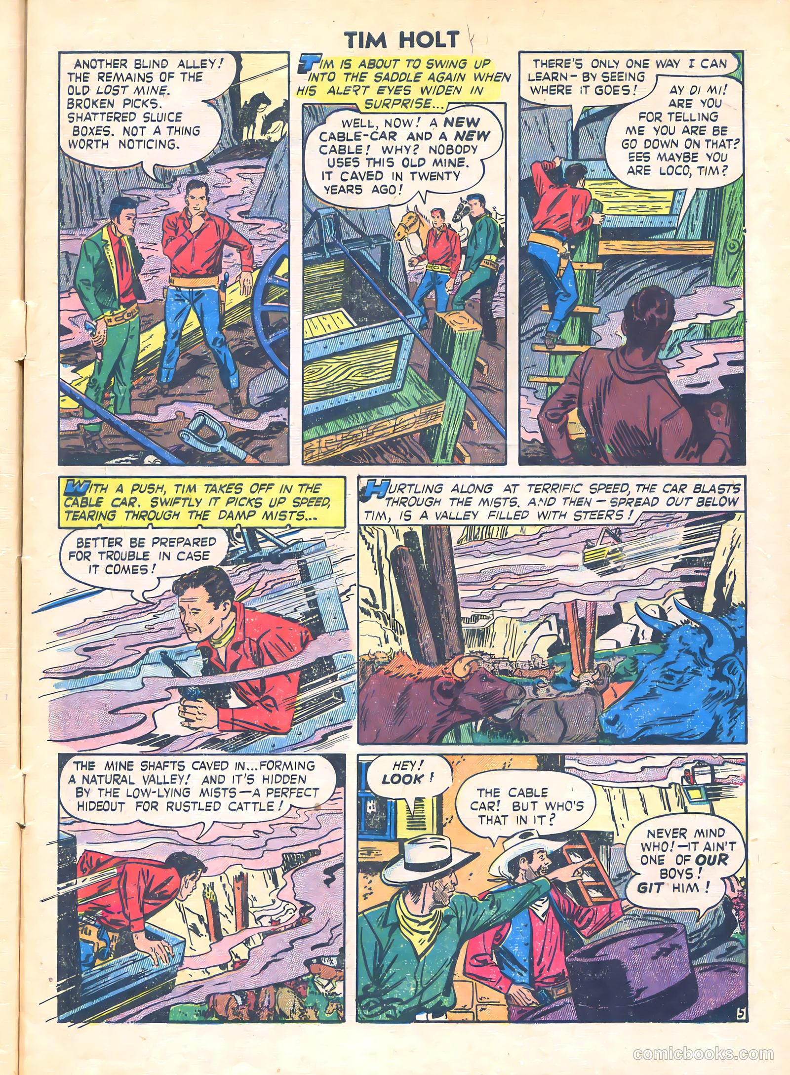 Tim Holt #13 (1950) — page 7 of 36