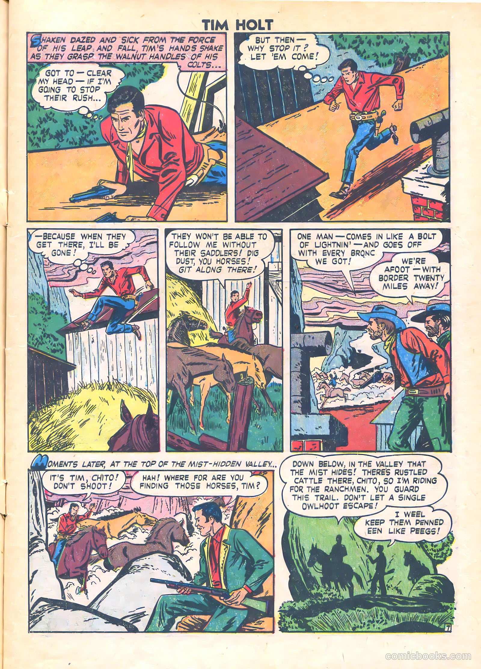 Tim Holt #13 (1950) — page 9 of 36