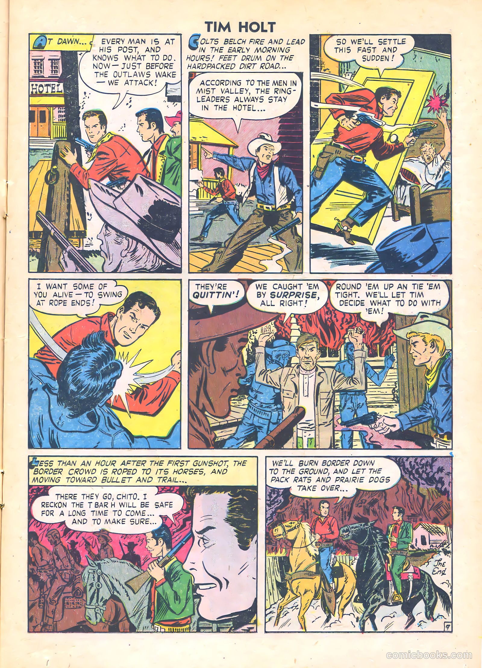Tim Holt #13 (1950) — page 11 of 36