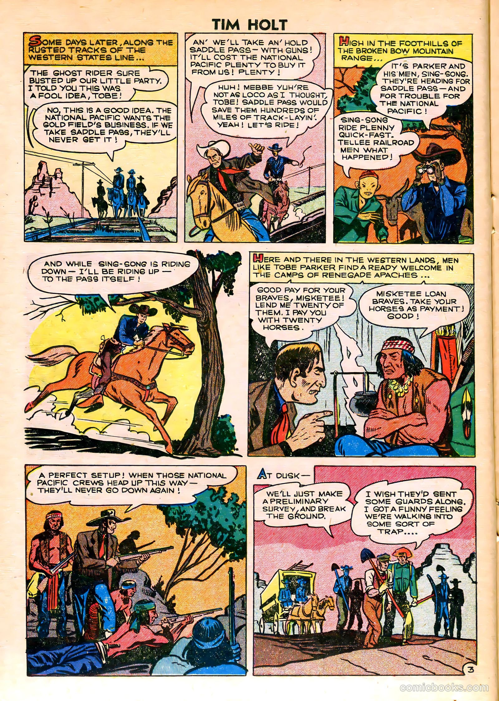 Tim Holt #13 (1950) — page 14 of 36