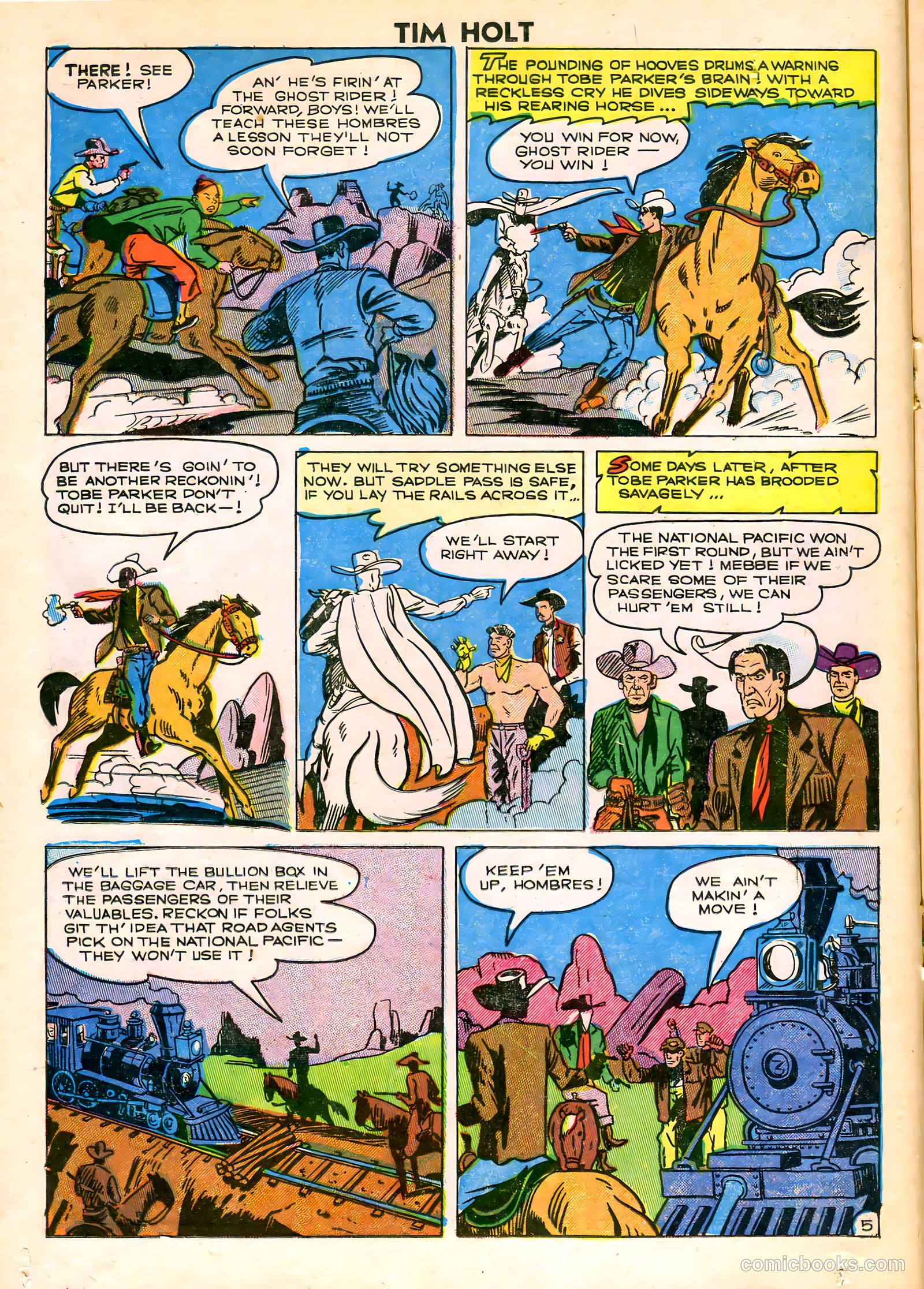 Tim Holt #13 (1950) — page 16 of 36