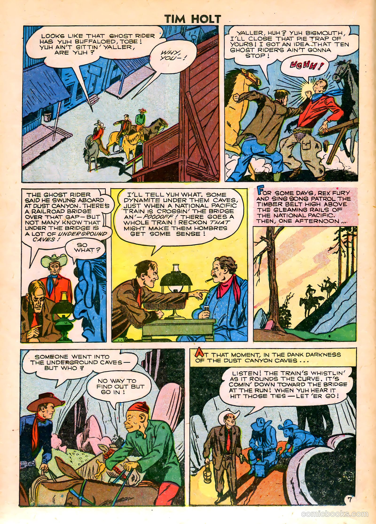 Tim Holt #13 (1950) — page 18 of 36