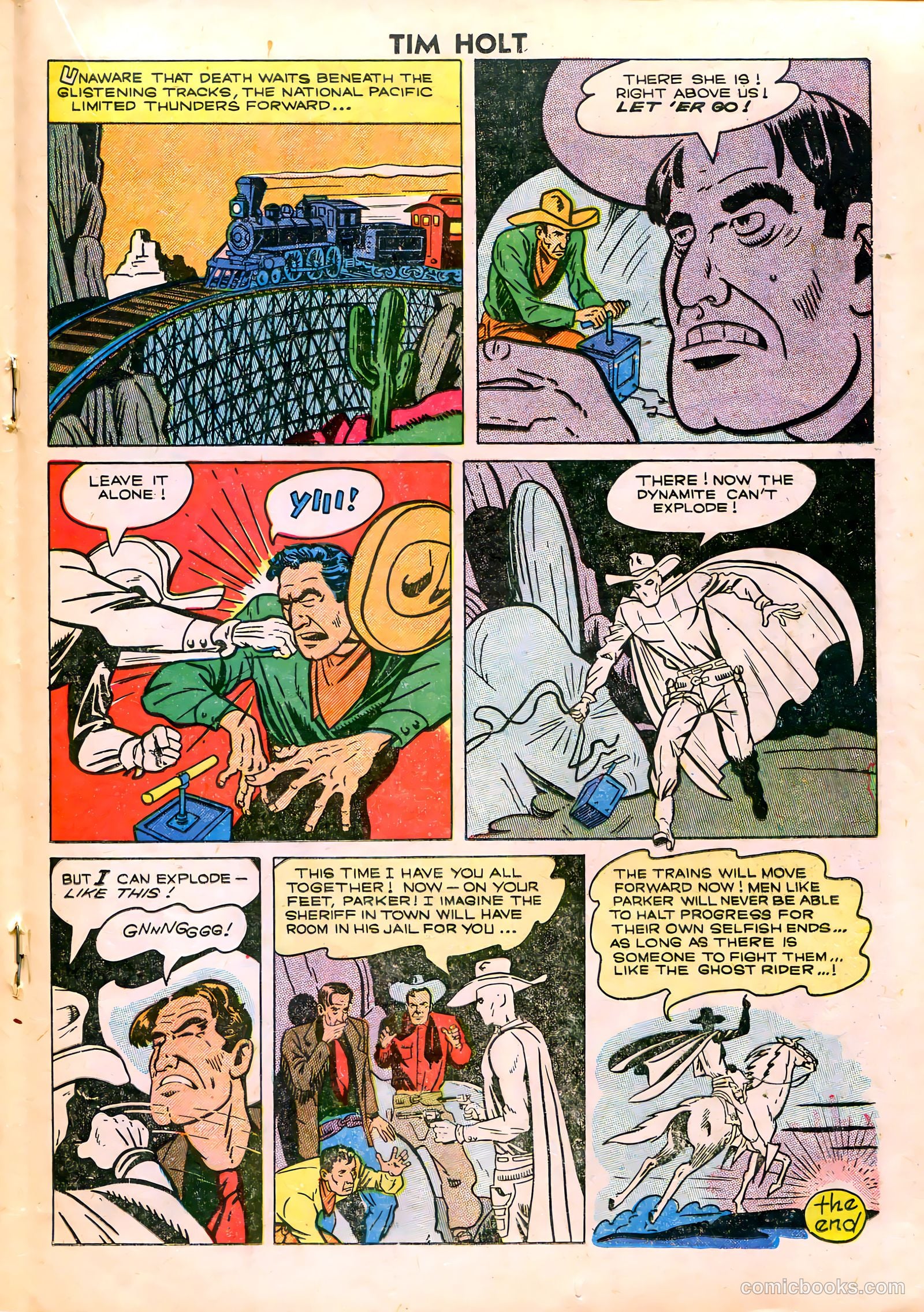 Tim Holt #13 (1950) — page 19 of 36