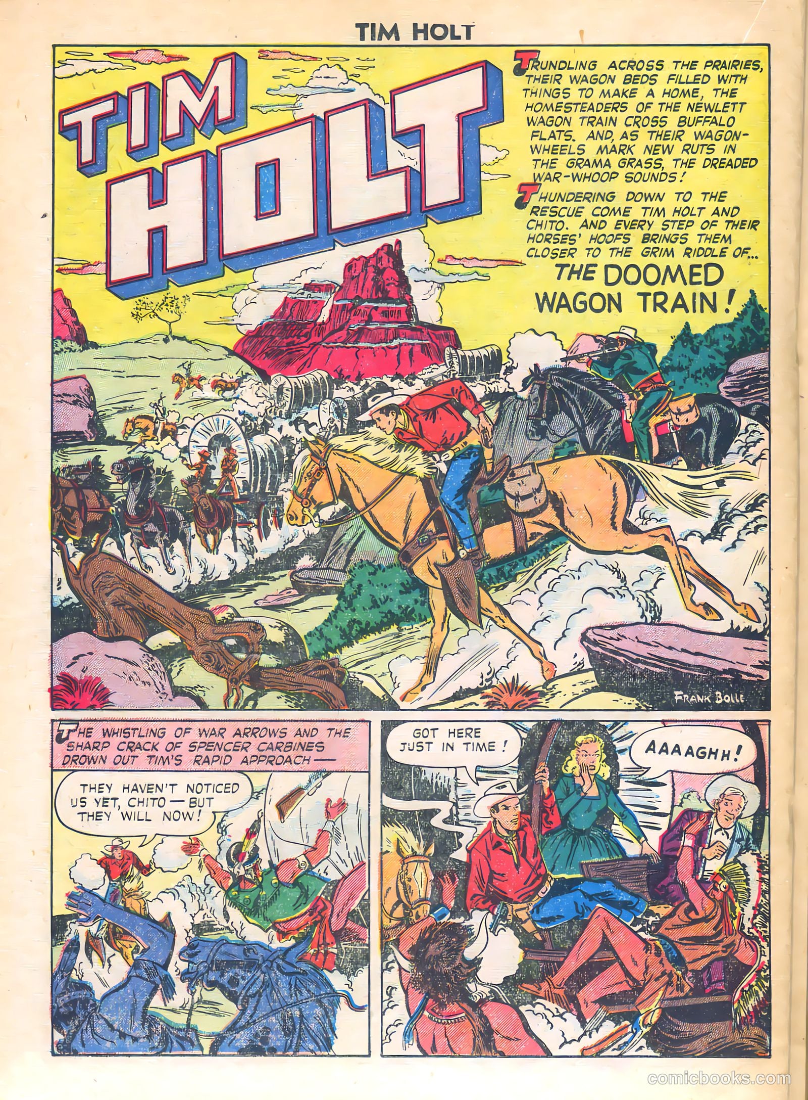 Tim Holt #13 (1950) — page 20 of 36