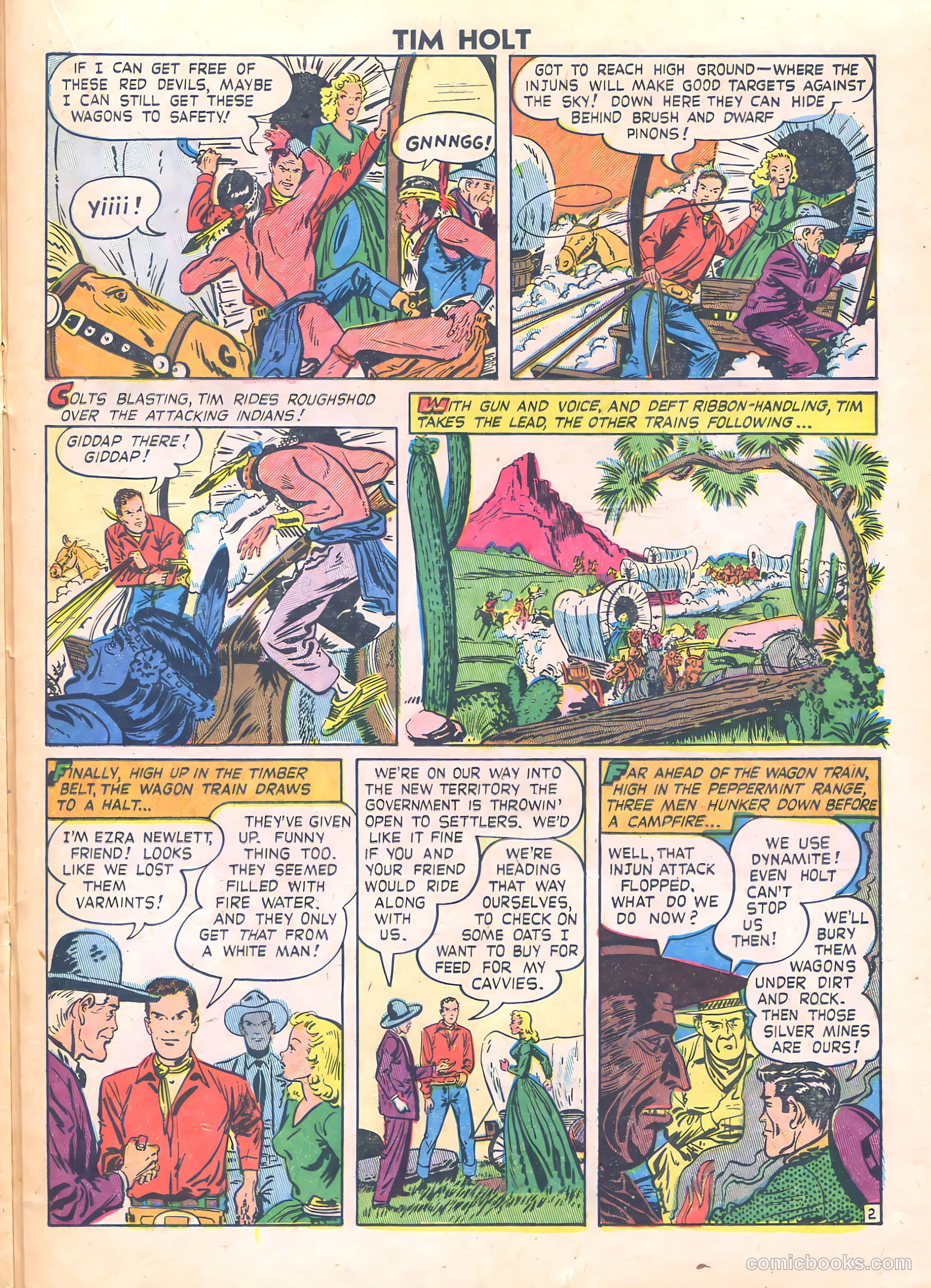 Tim Holt #13 (1950) — page 21 of 36