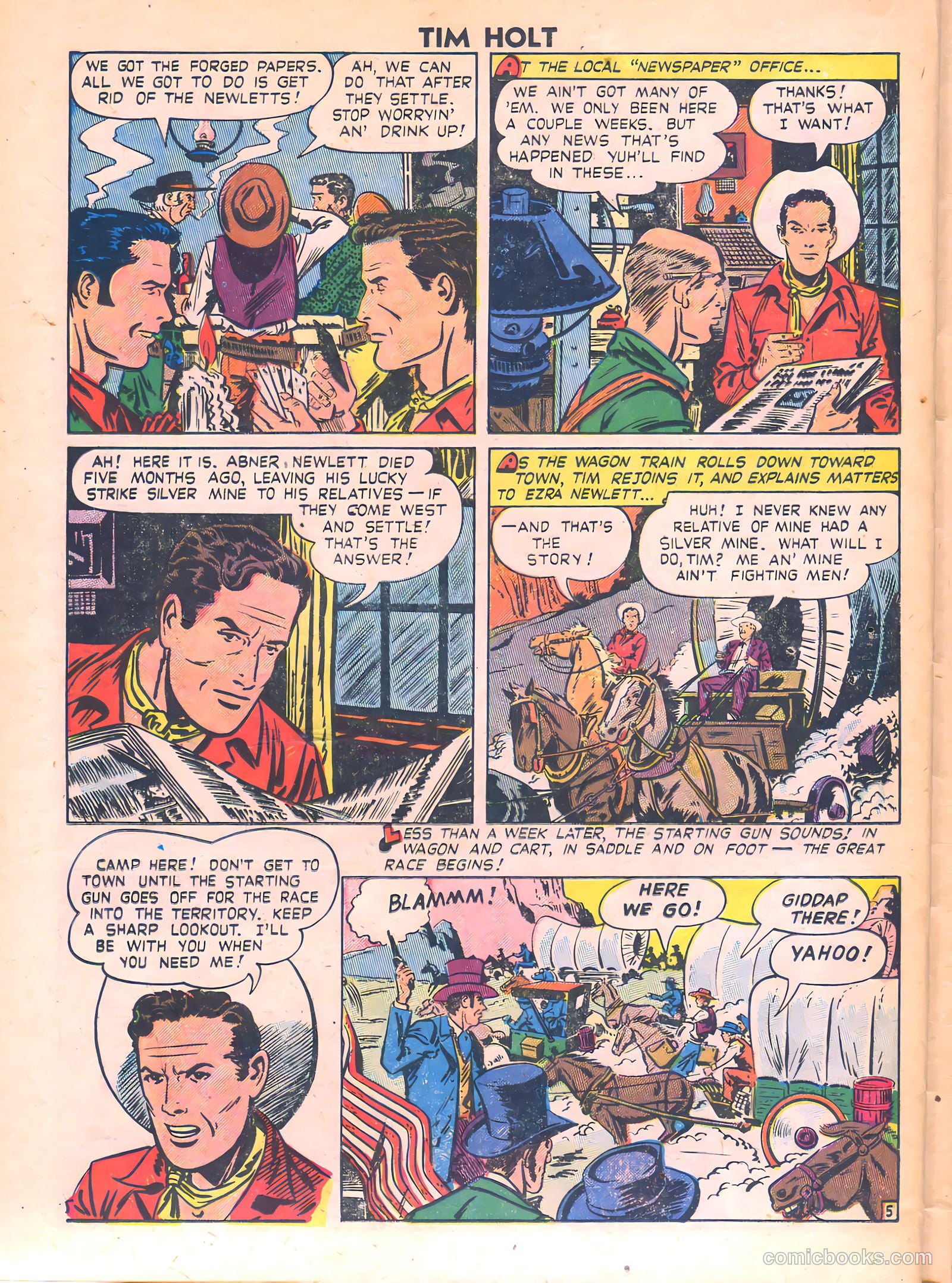 Tim Holt #13 (1950) — page 24 of 36