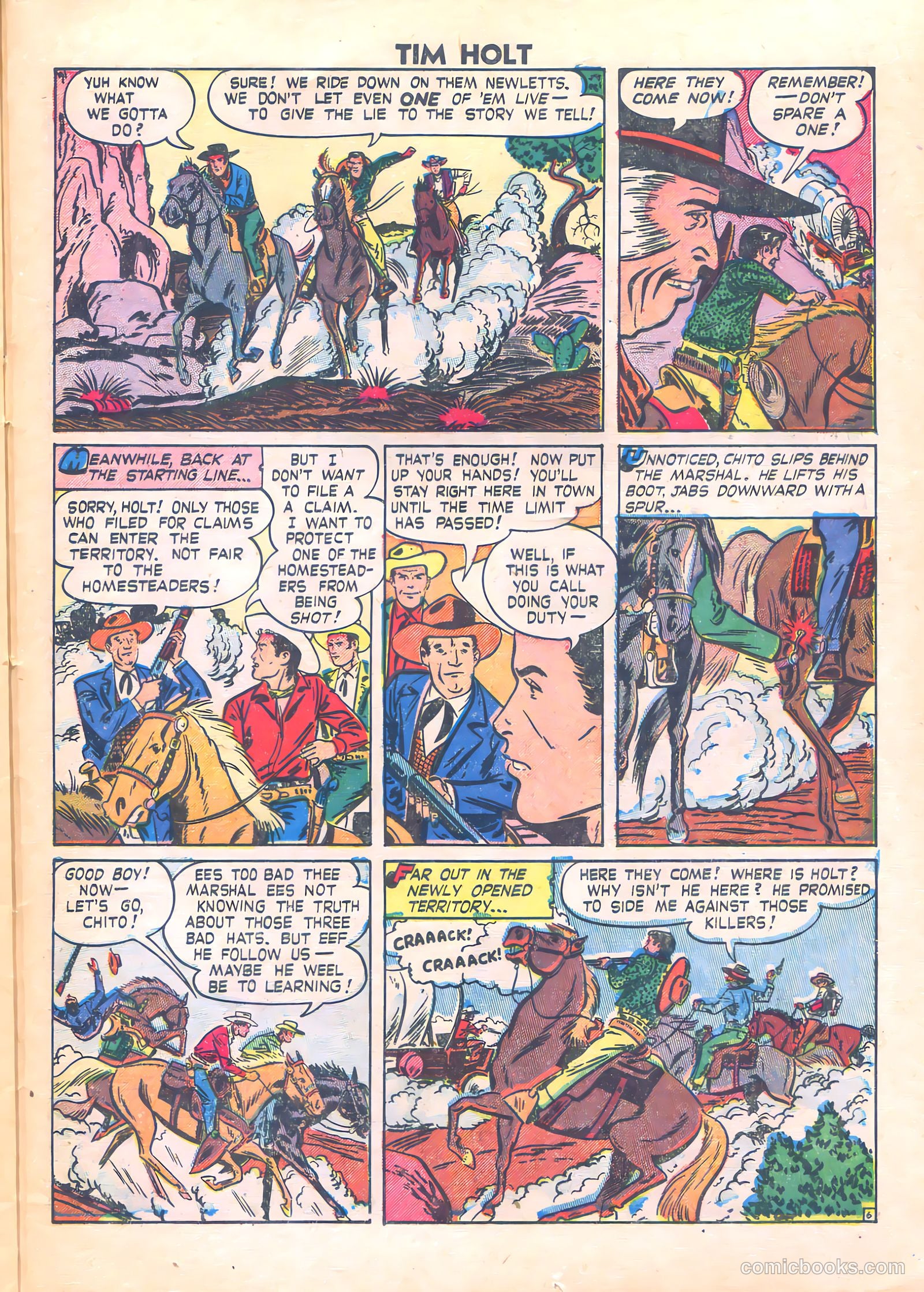 Tim Holt #13 (1950) — page 25 of 36