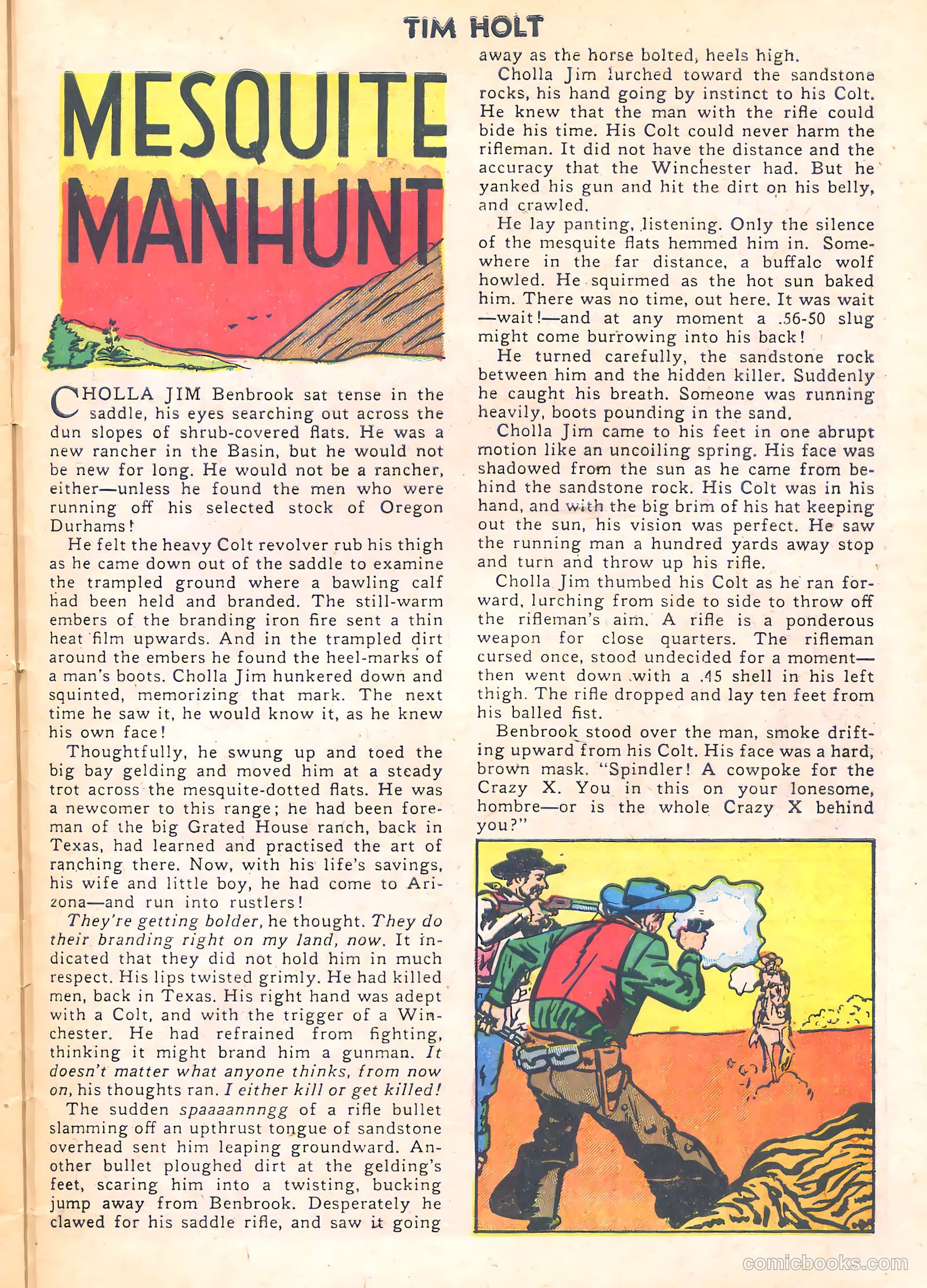 Tim Holt #13 (1950) — page 27 of 36