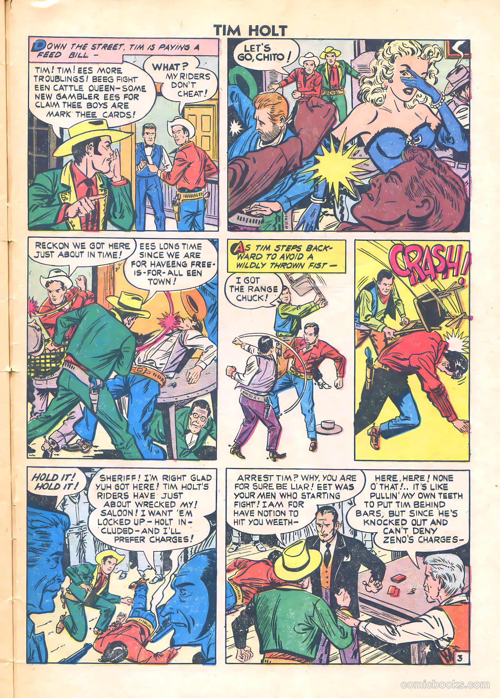 Tim Holt #13 (1950) — page 31 of 36