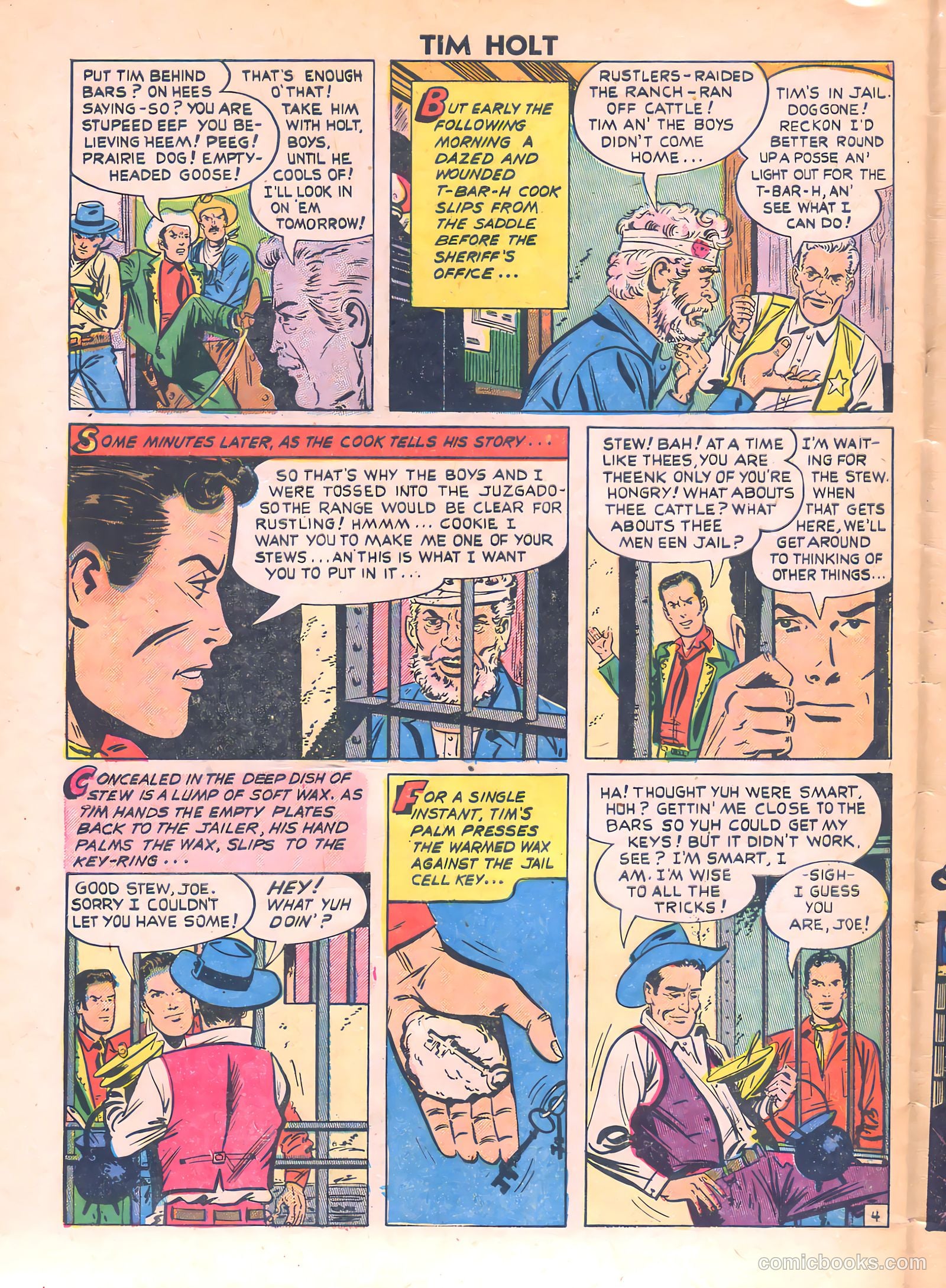 Tim Holt #13 (1950) — page 32 of 36