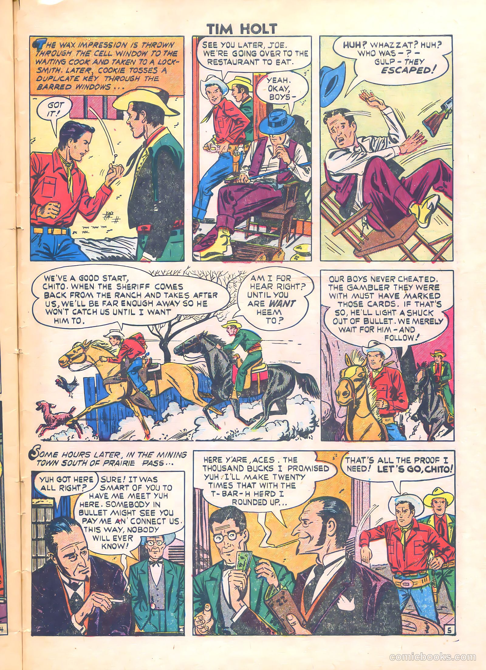 Tim Holt #13 (1950) — page 33 of 36