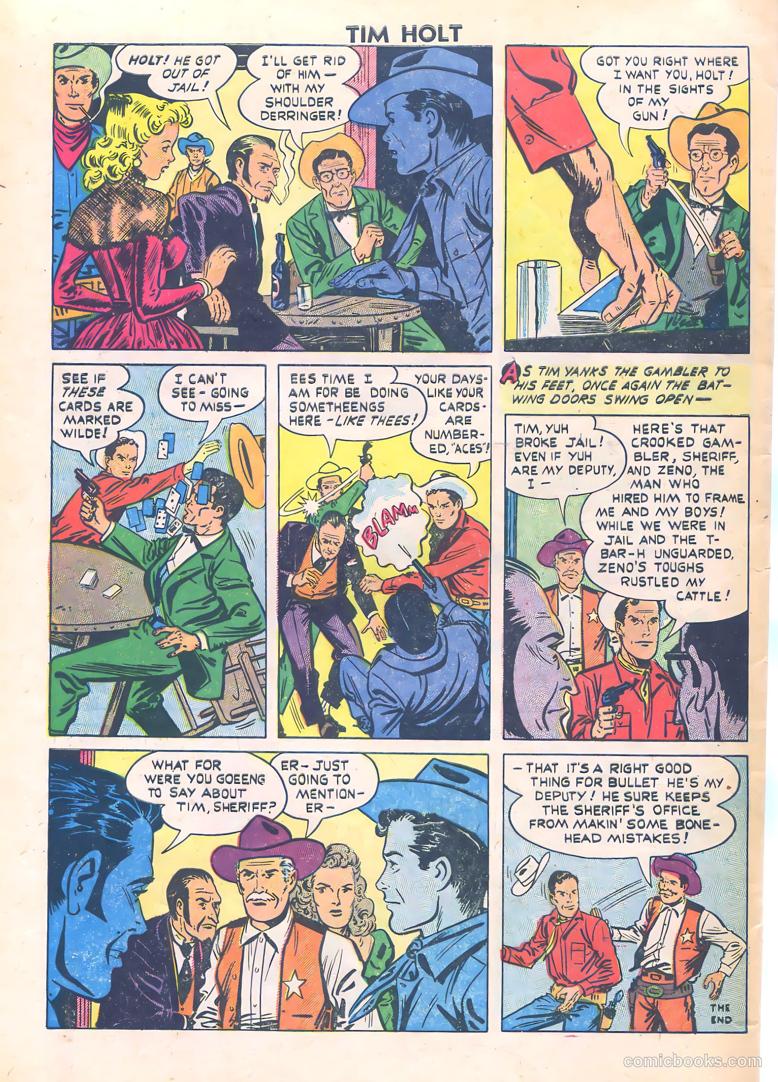 Tim Holt #13 (1950) — page 34 of 36