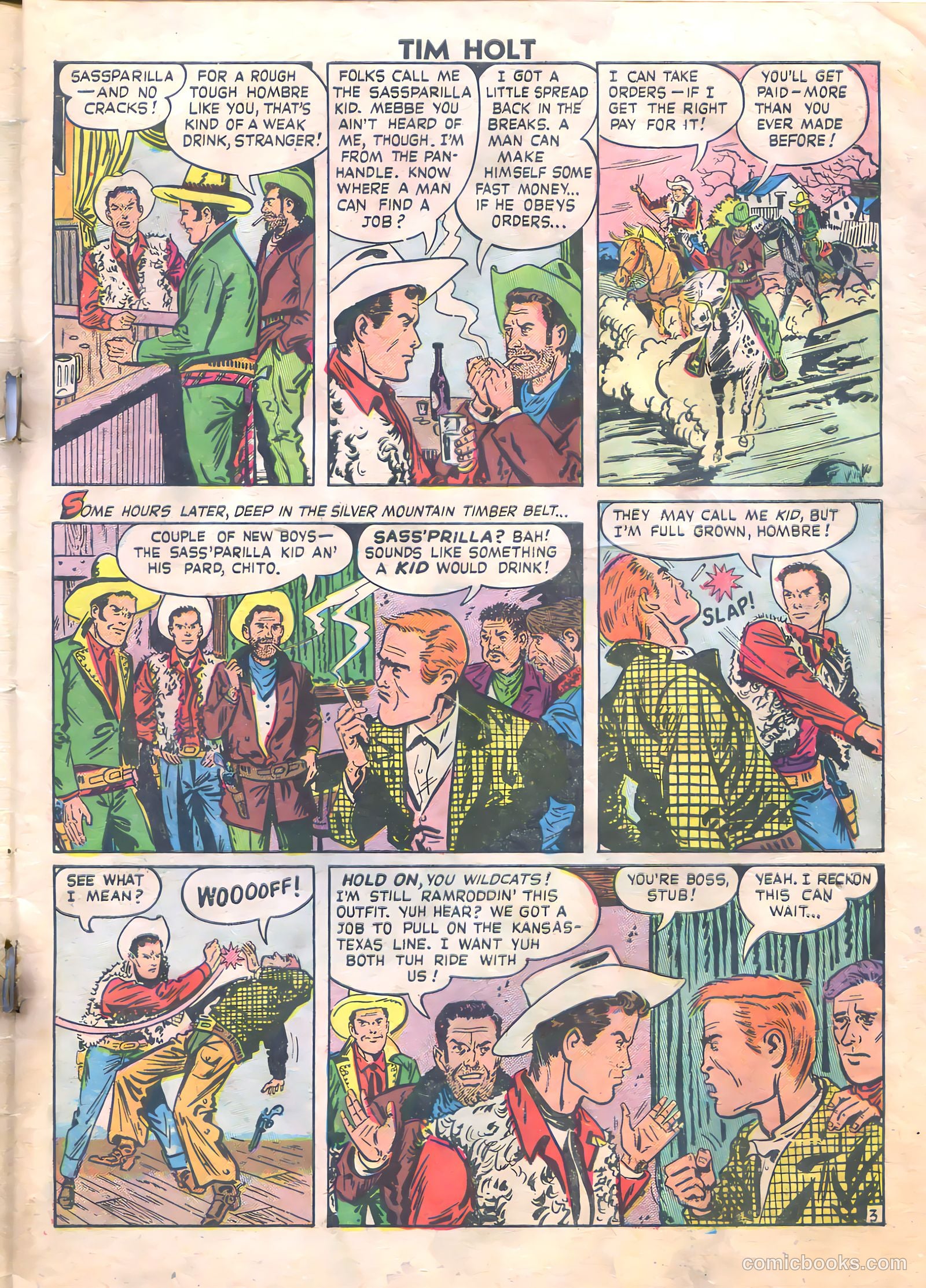 Tim Holt #14 (1950) — page 6 of 38