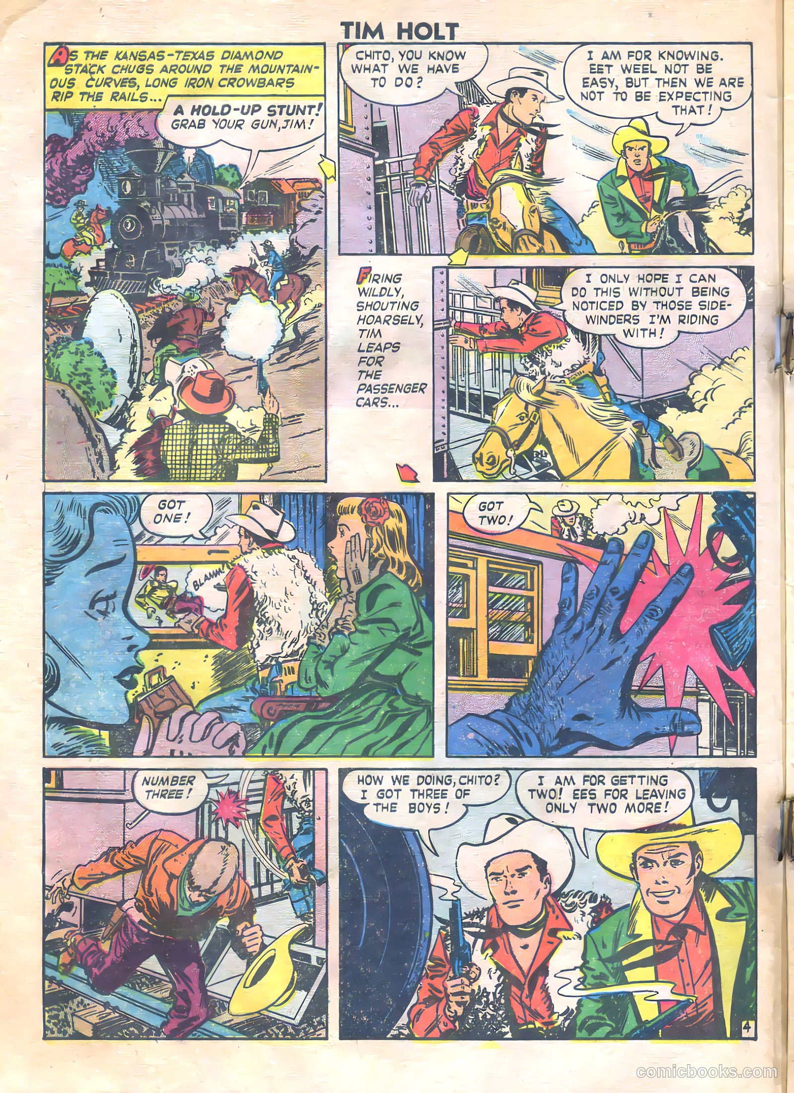 Tim Holt #14 (1950) — page 7 of 38